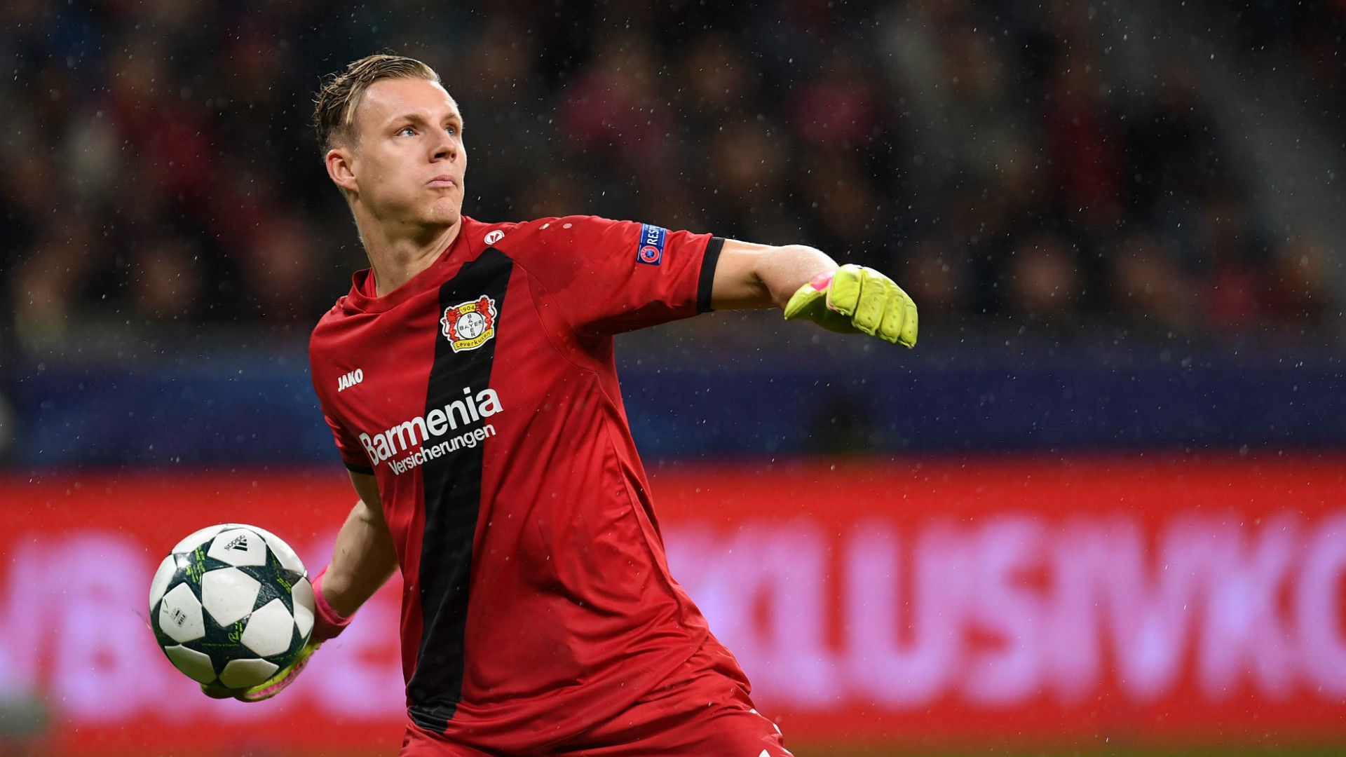 Bernd Leno Bayer Leverkusen 18102016