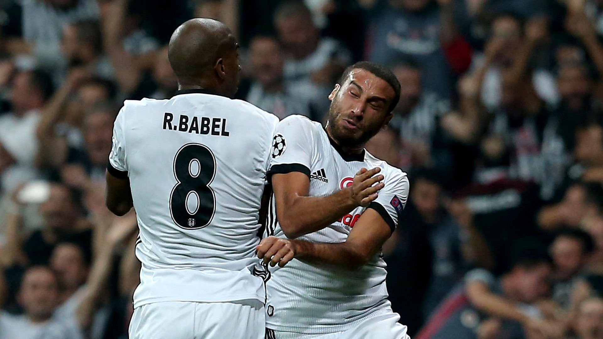 Ryan Babel Cenk Tosun Besiktas 9262017 UCL
