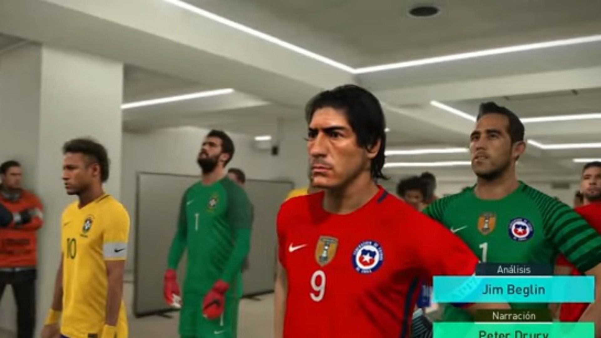 Zamorano PES 2018 Captura