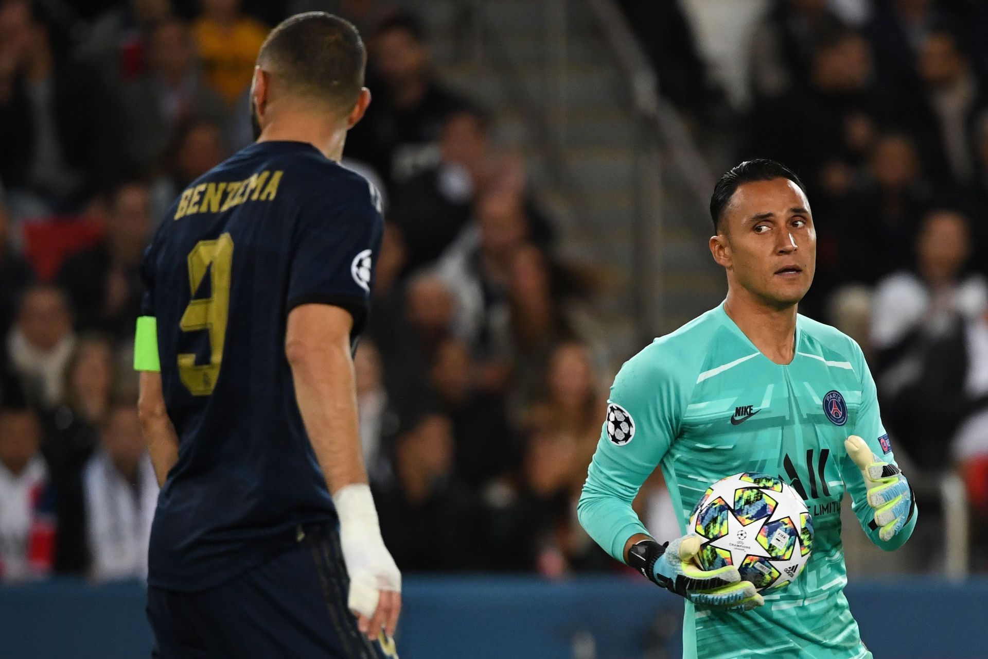 Keylor Navas PSG Real Madrid Champions League
