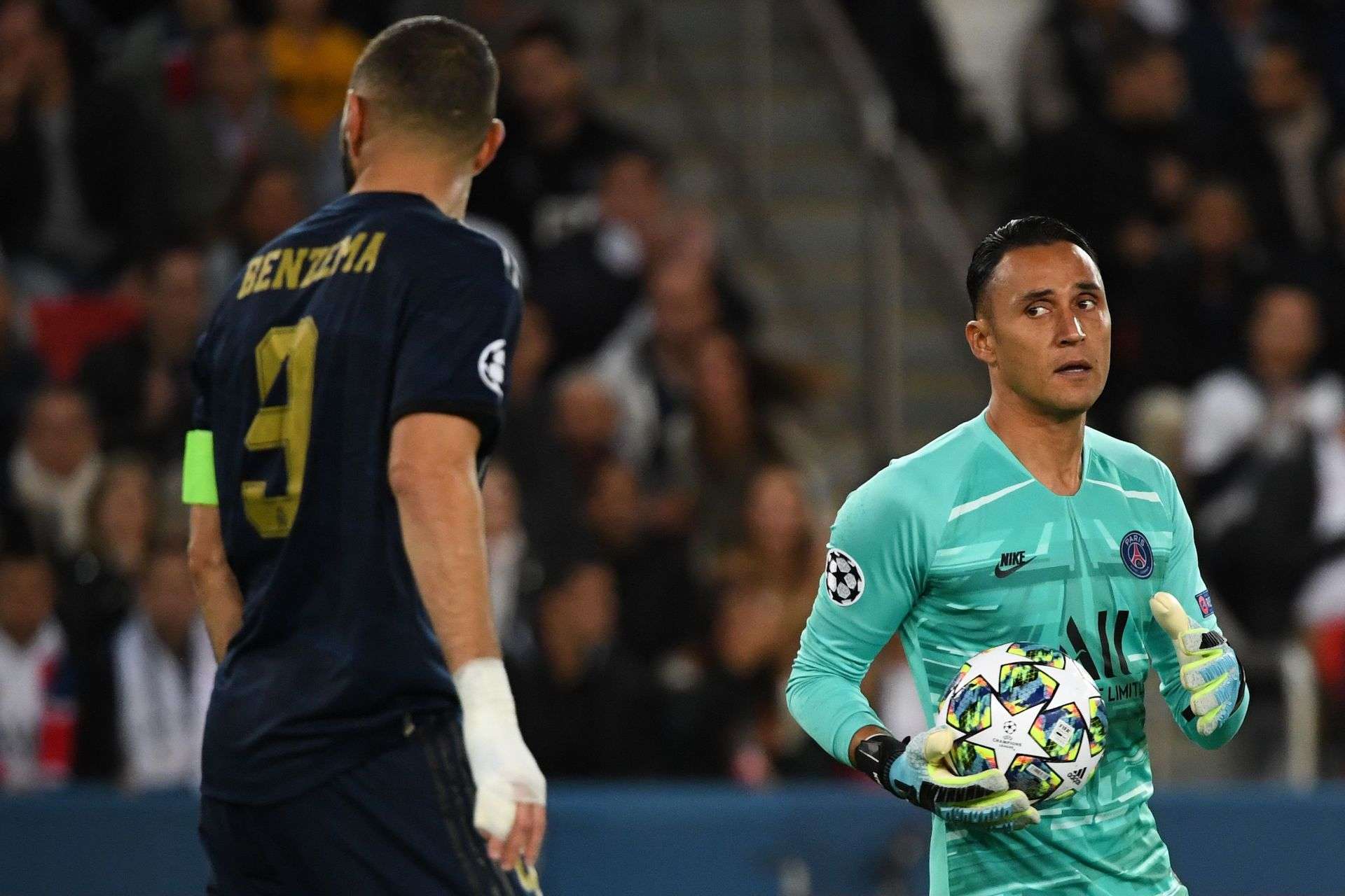Keylor Navas PSG Real Madrid Champions League