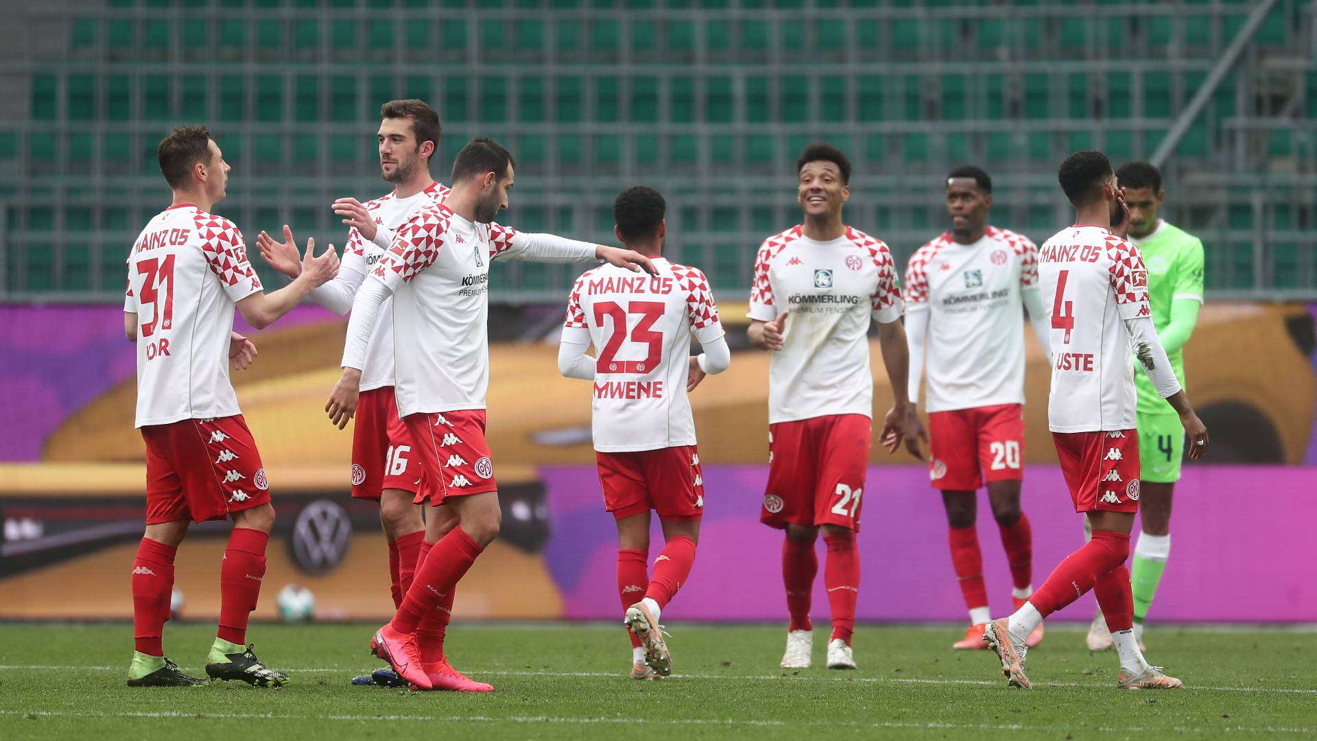 1. FSV Mainz 05 Bundesliga VfL Wolfsburg