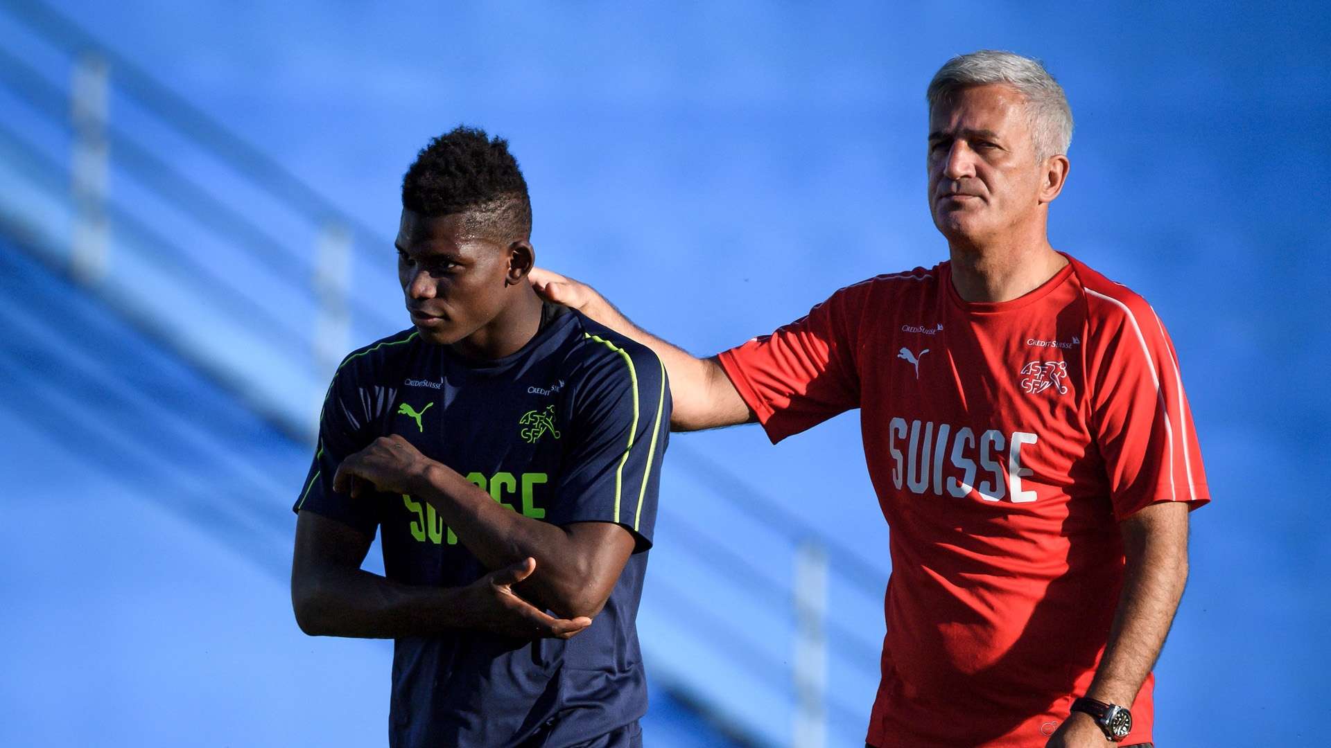 Breel Embolo Vladimir Petkovic Schweiz 2018