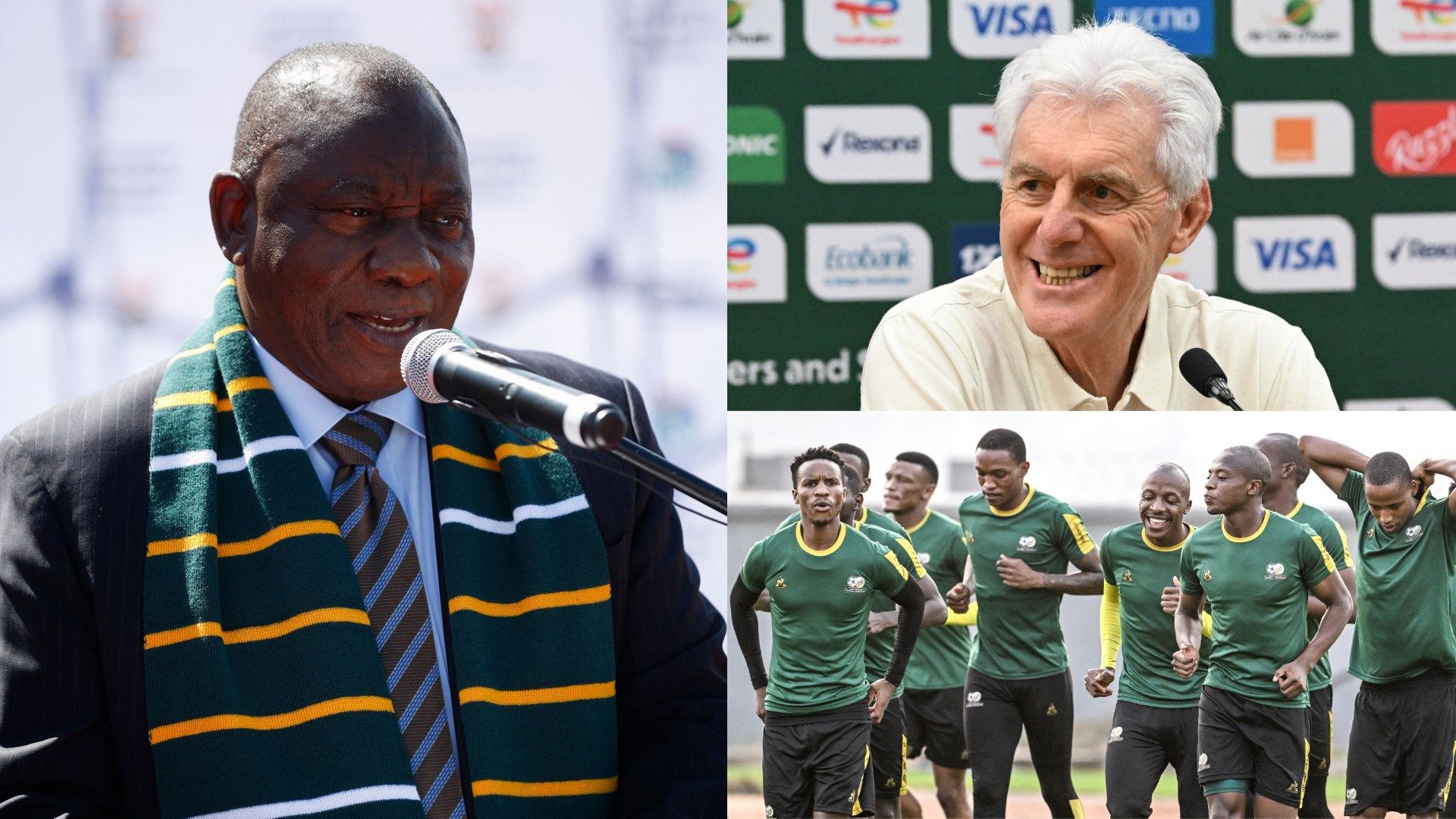 Ramaphosa, Broos, Bafana GFX