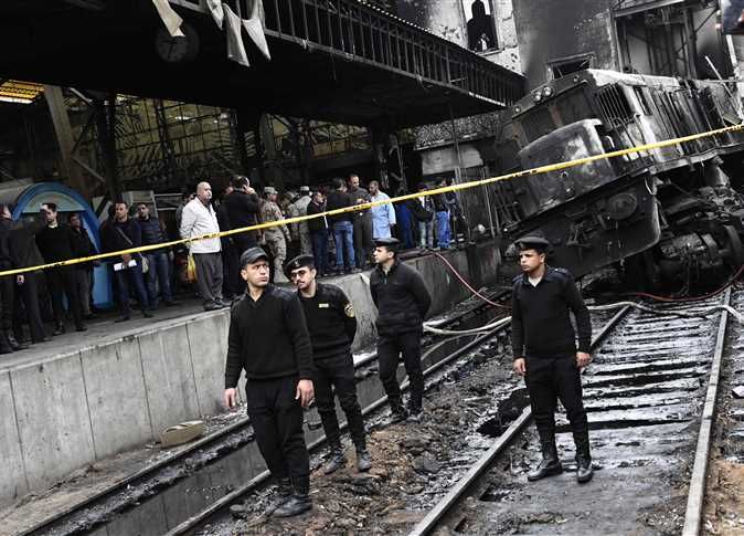 حادث قطار محطة مصر