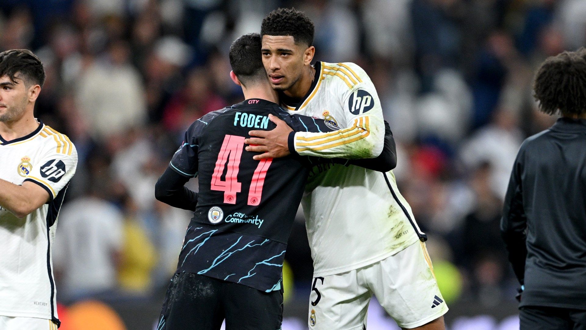 Jude Bellingham Phil Foden Real Madrid Manchester City 2023-24