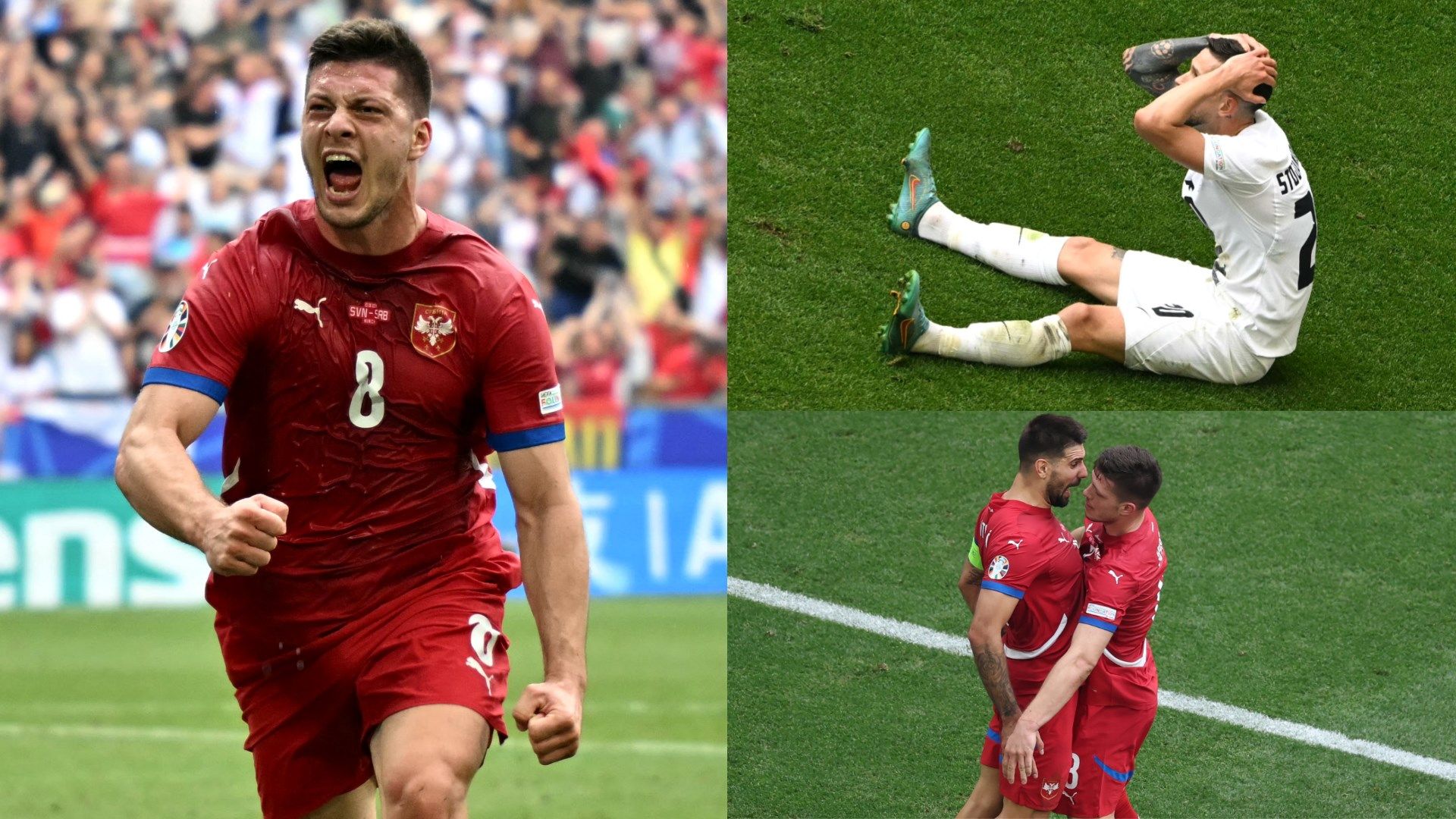 Luka Jovic saves Serbia against Slovenia