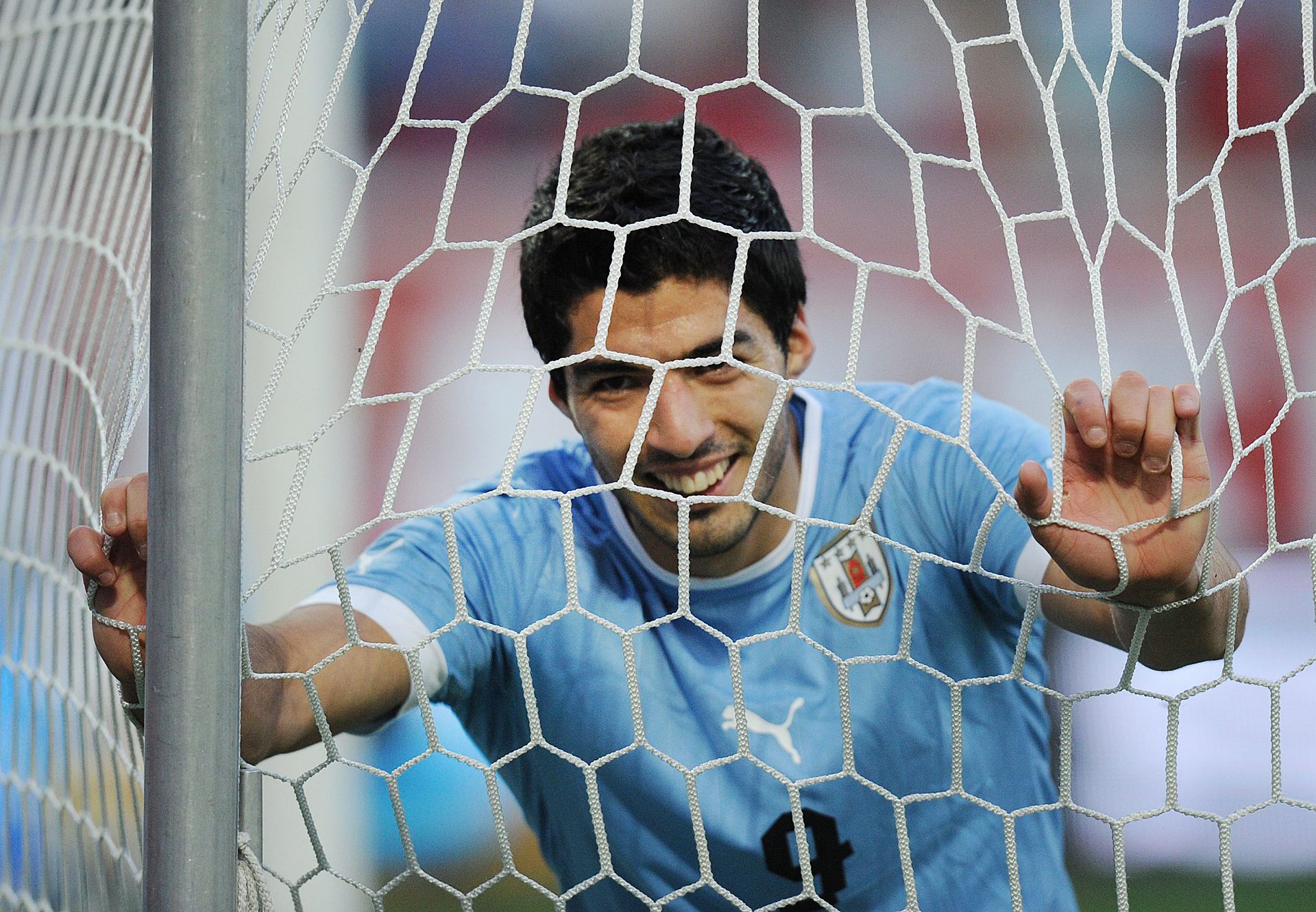Luis Suarez Uruguay Russia Friendly