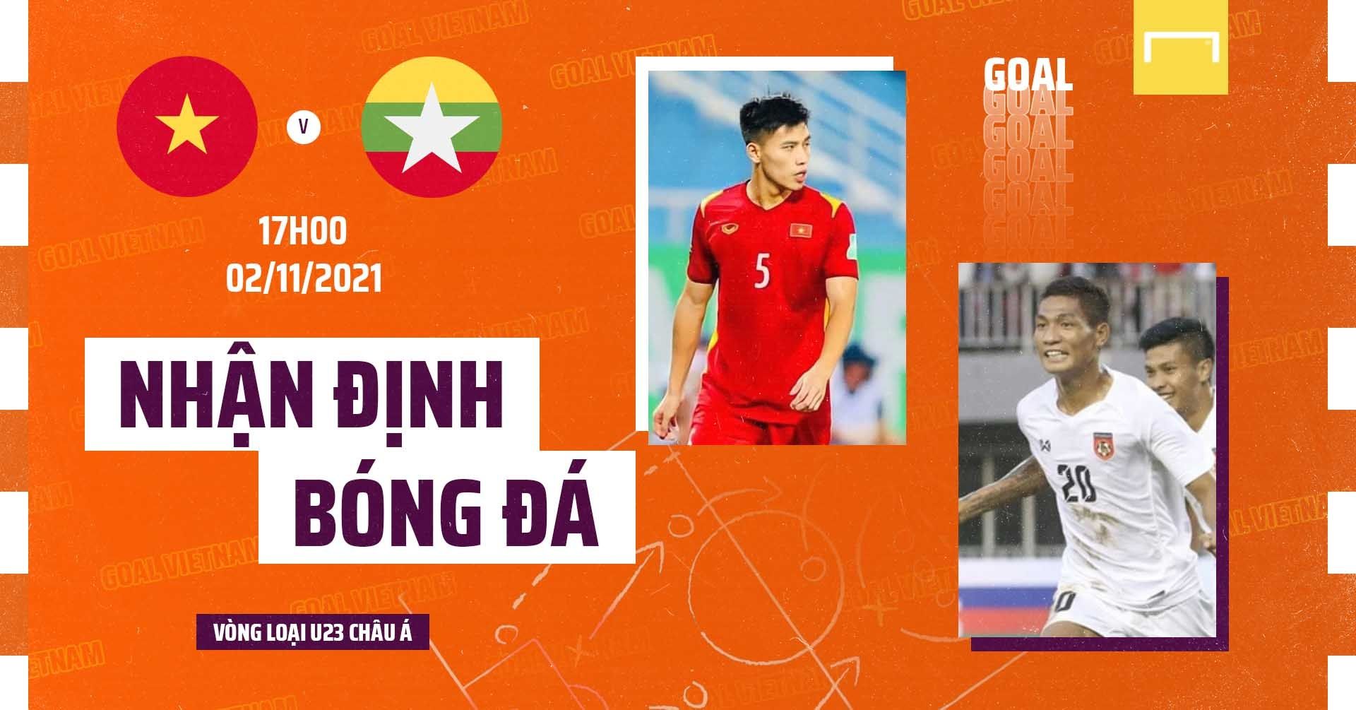 U23 Vietnam vs U23 Myanmar.