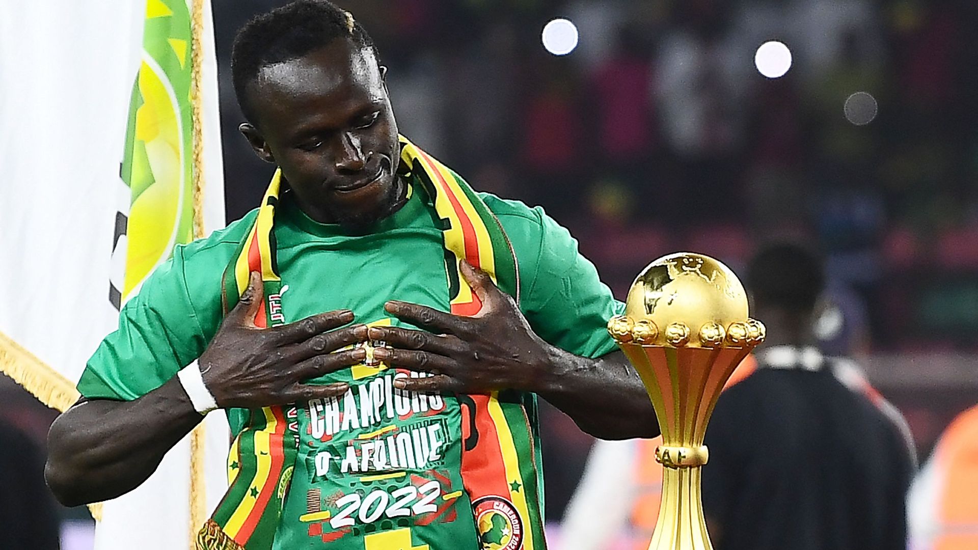 Sadio Mane Afcon trophy