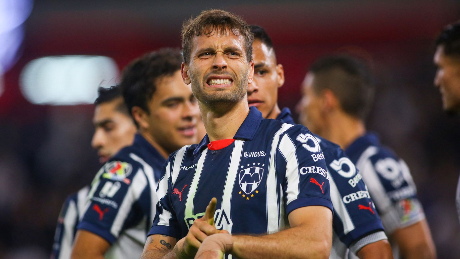 Sergio Canales celebración Rayados de Monterrey Apertura 2024 Liga MX