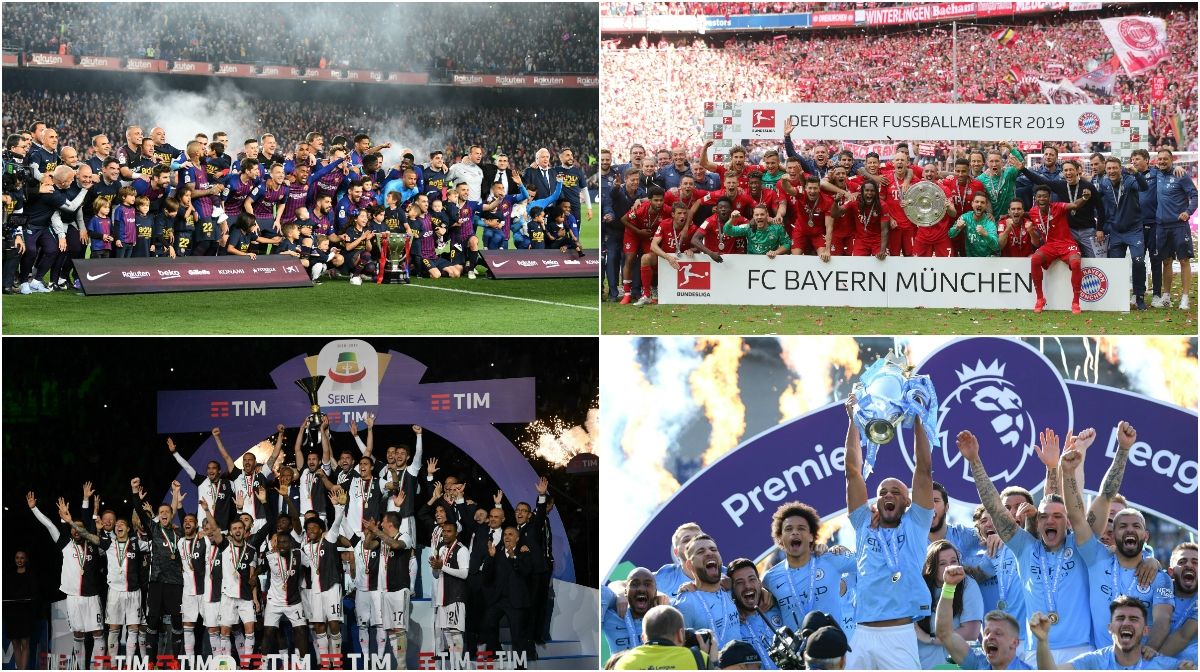 Barcelona Bayern München Juventus Manchester City GFX