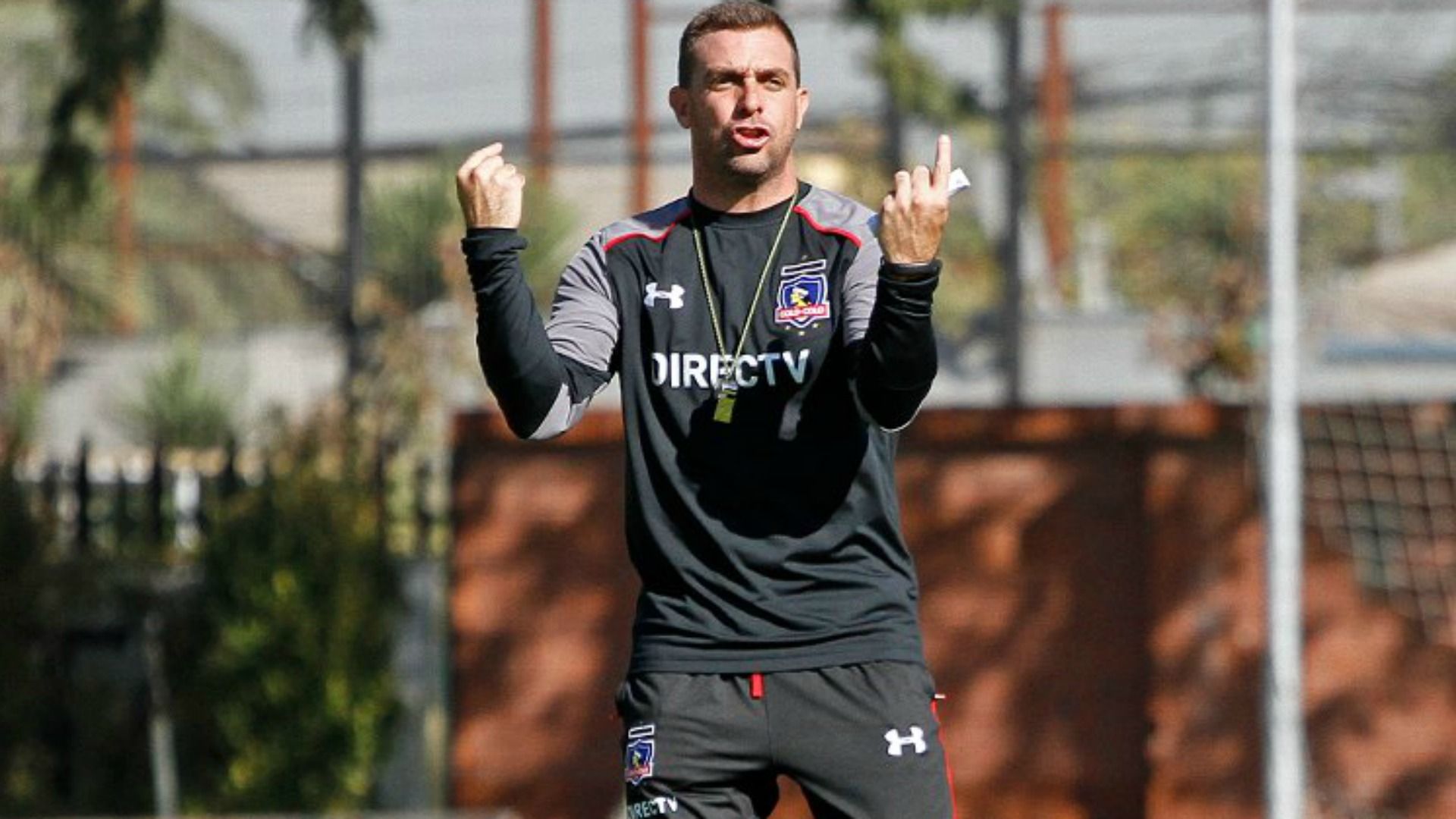 Pablo Guede Colo Colo training