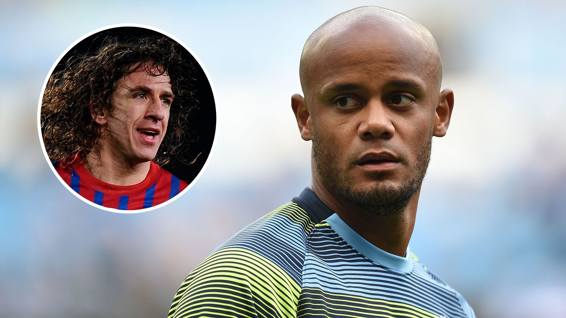 Vincent Kompany Carles Puyol