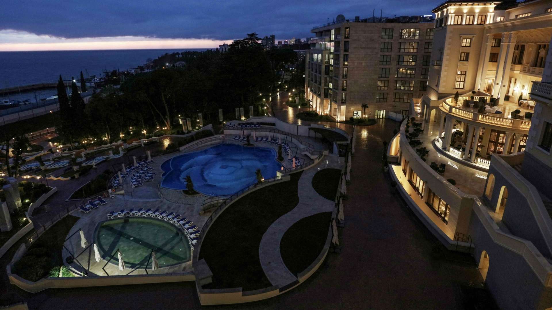 Swissotel Resort Sochi Kamelia, local onde a seleção brasileira ficará hospedada e realizará seus treinos