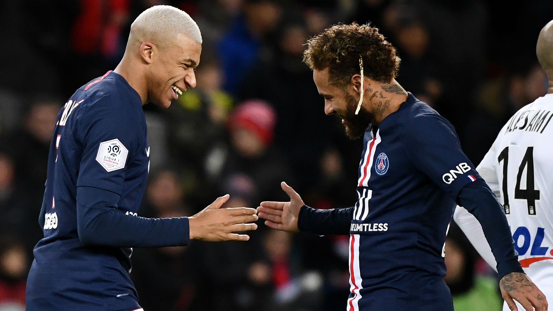 Kylian Mbappe Neymar PSG 2019