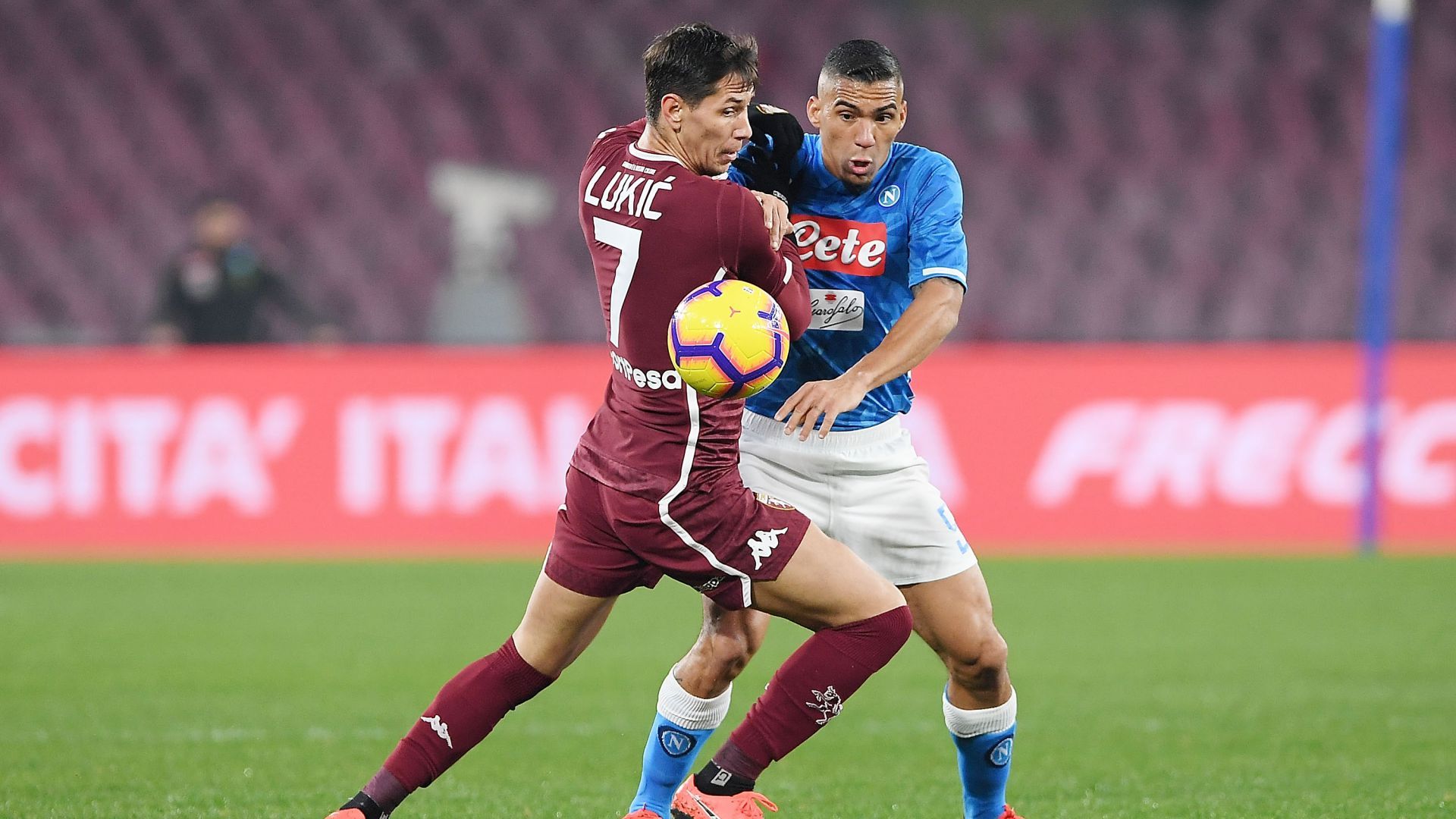 Sasa Lukic Allan Napoli Torino Serie A