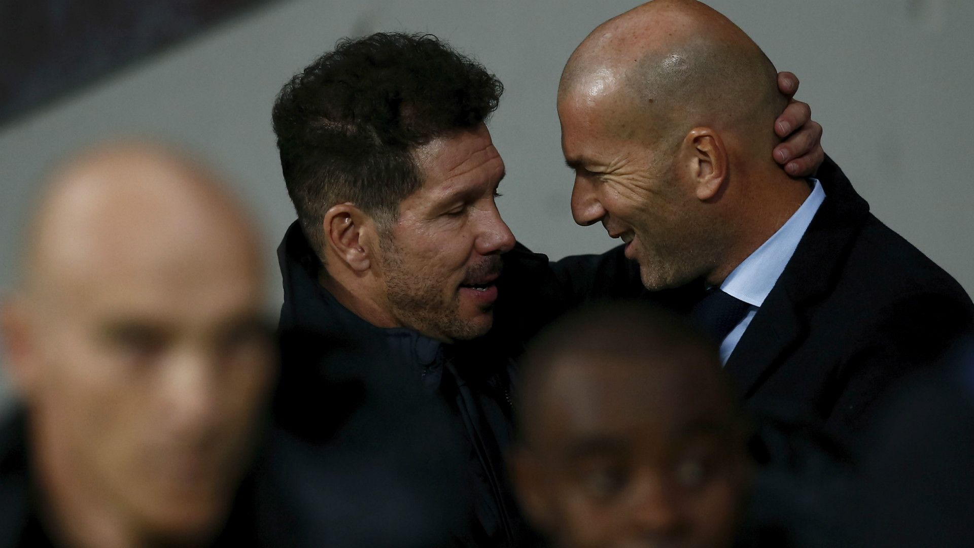 Simeone Zidane Atletico Madrid Real Madrid LaLiga