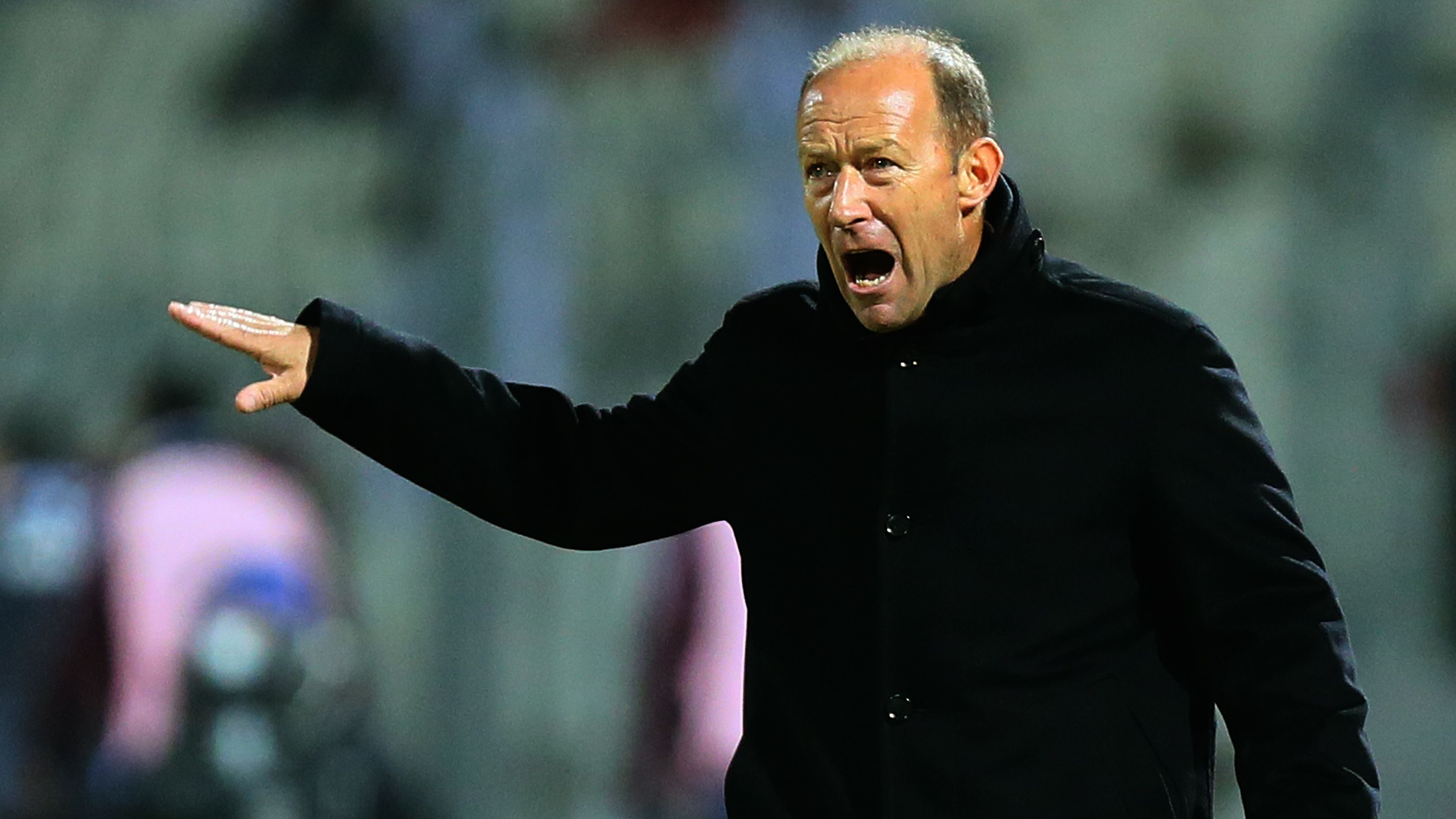 Former Real Betis coach Gabriel Calderon