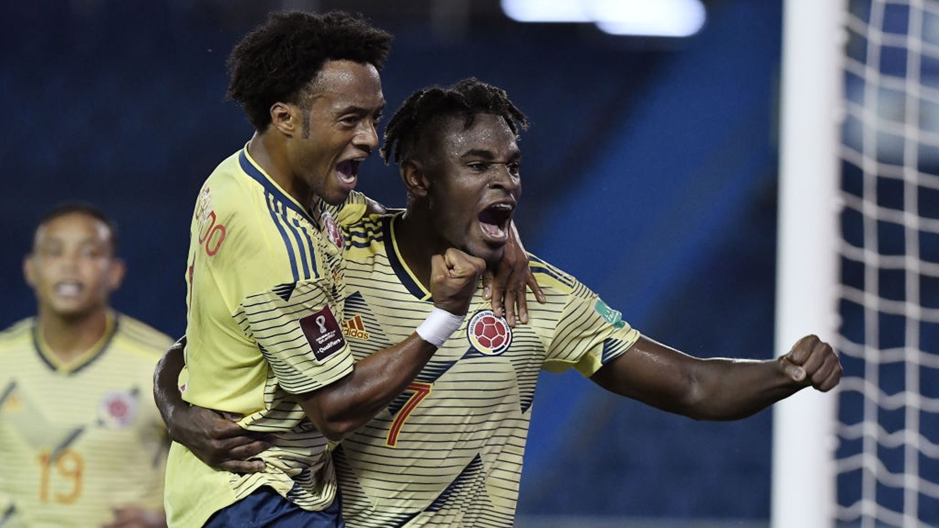 Juan Cuadrado Duván Zapata Colombia Venezuela 2020