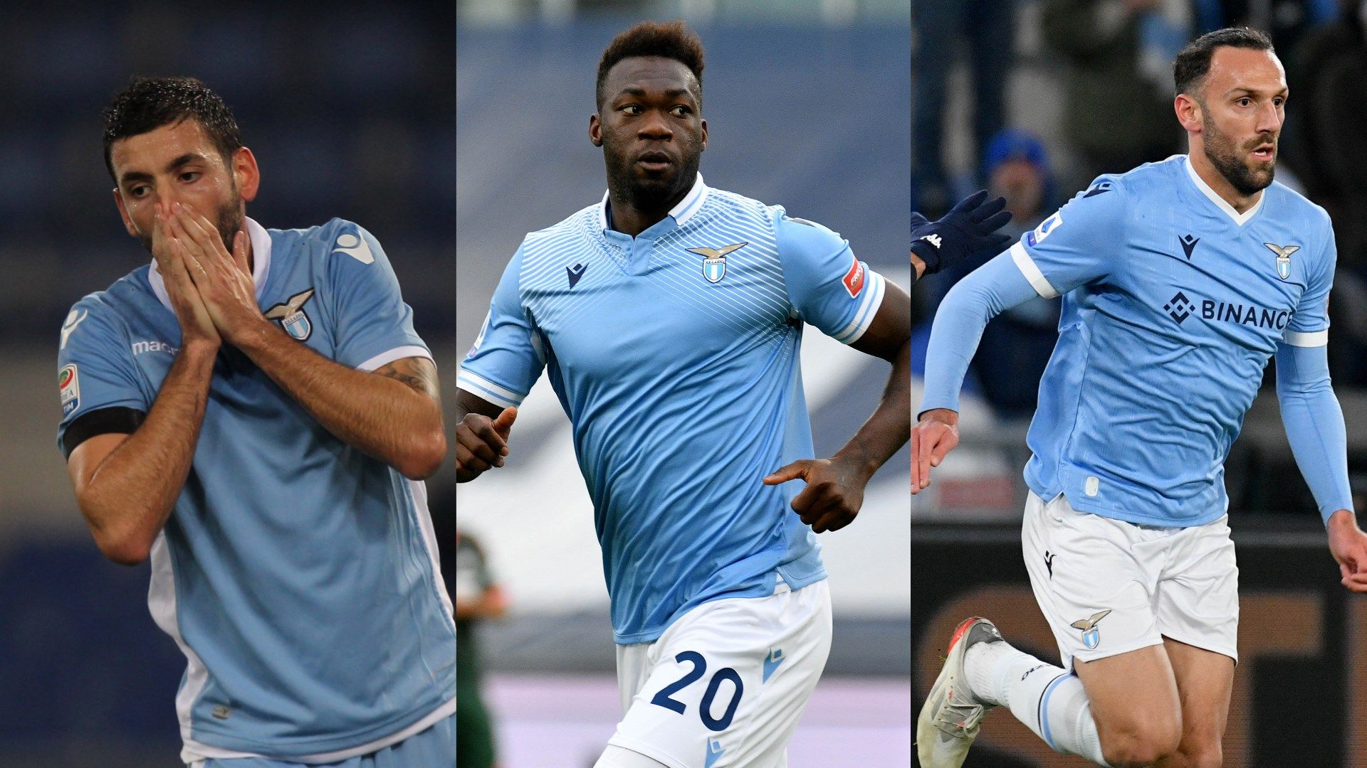 djordjevic caicedo muriqi lazio