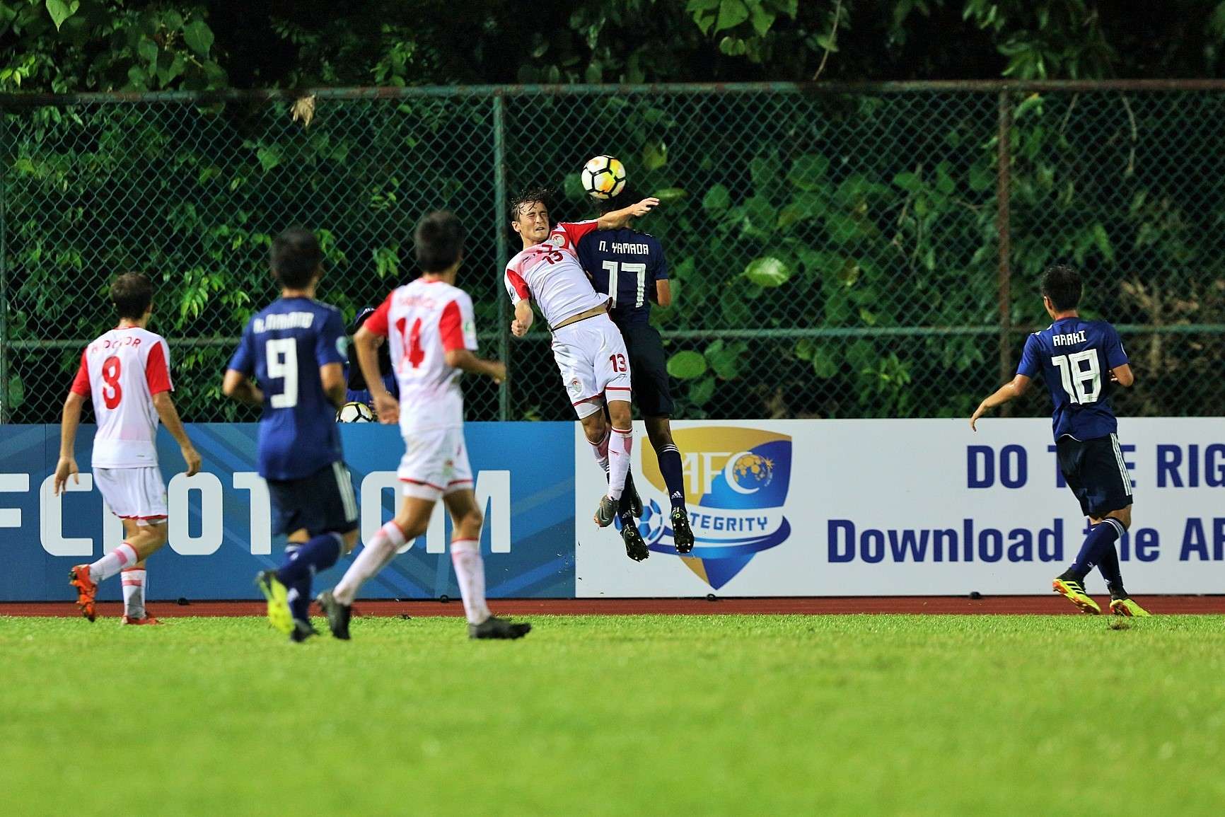 Tajikistan U16, Japan, U16, AFC U16 Championship, 23092018