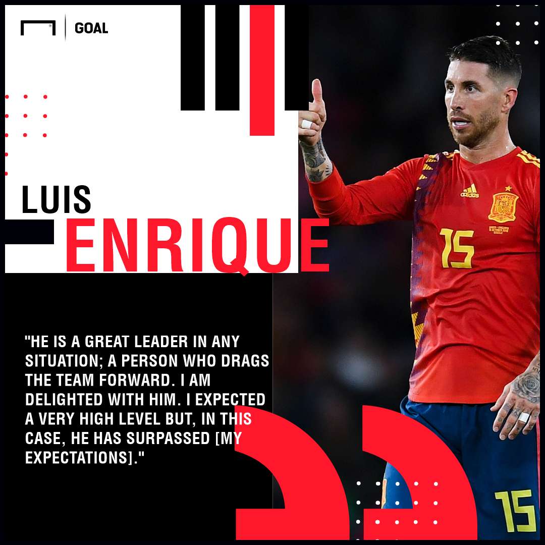 Sergio Ramos Luis Enrique PS