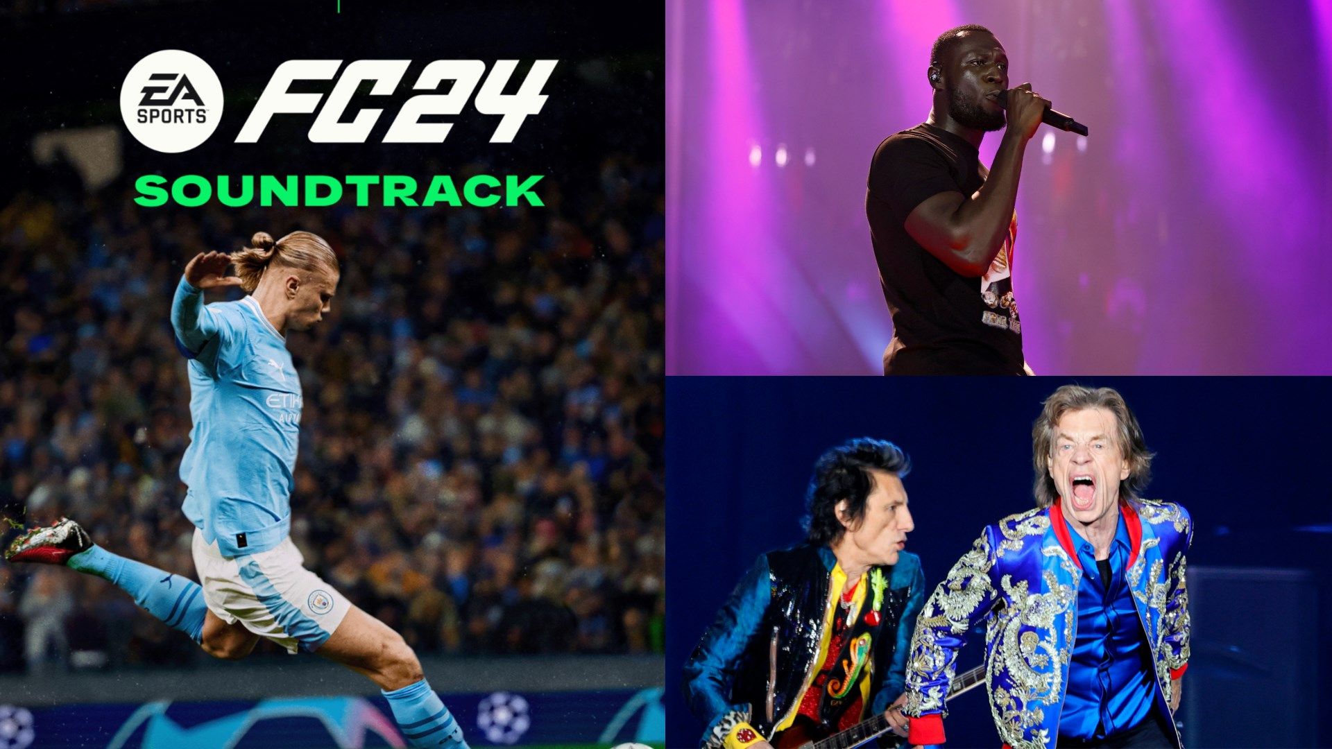 EA Sports FC 24 soundtrack Stormzy The Rolling Stones