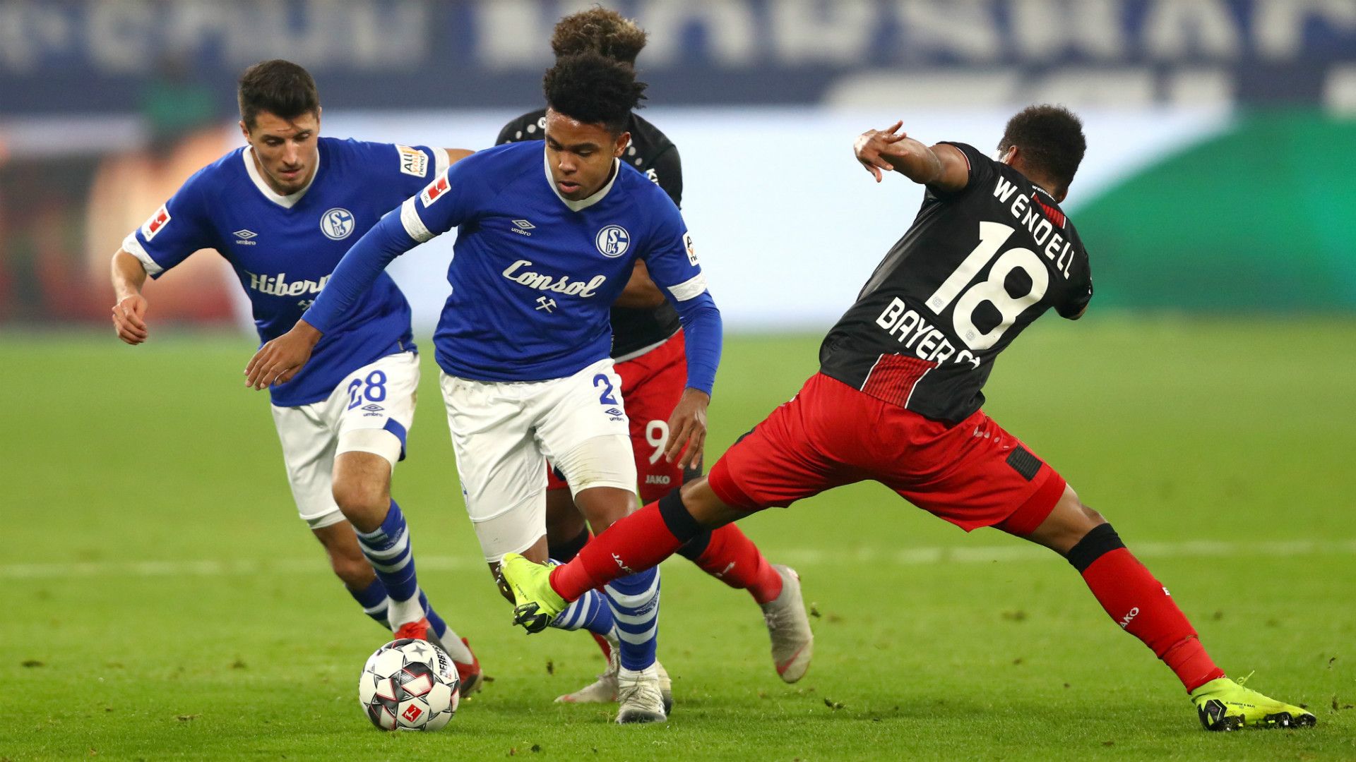 Weston McKennie Wendell Schalke Leverkusen 19122018