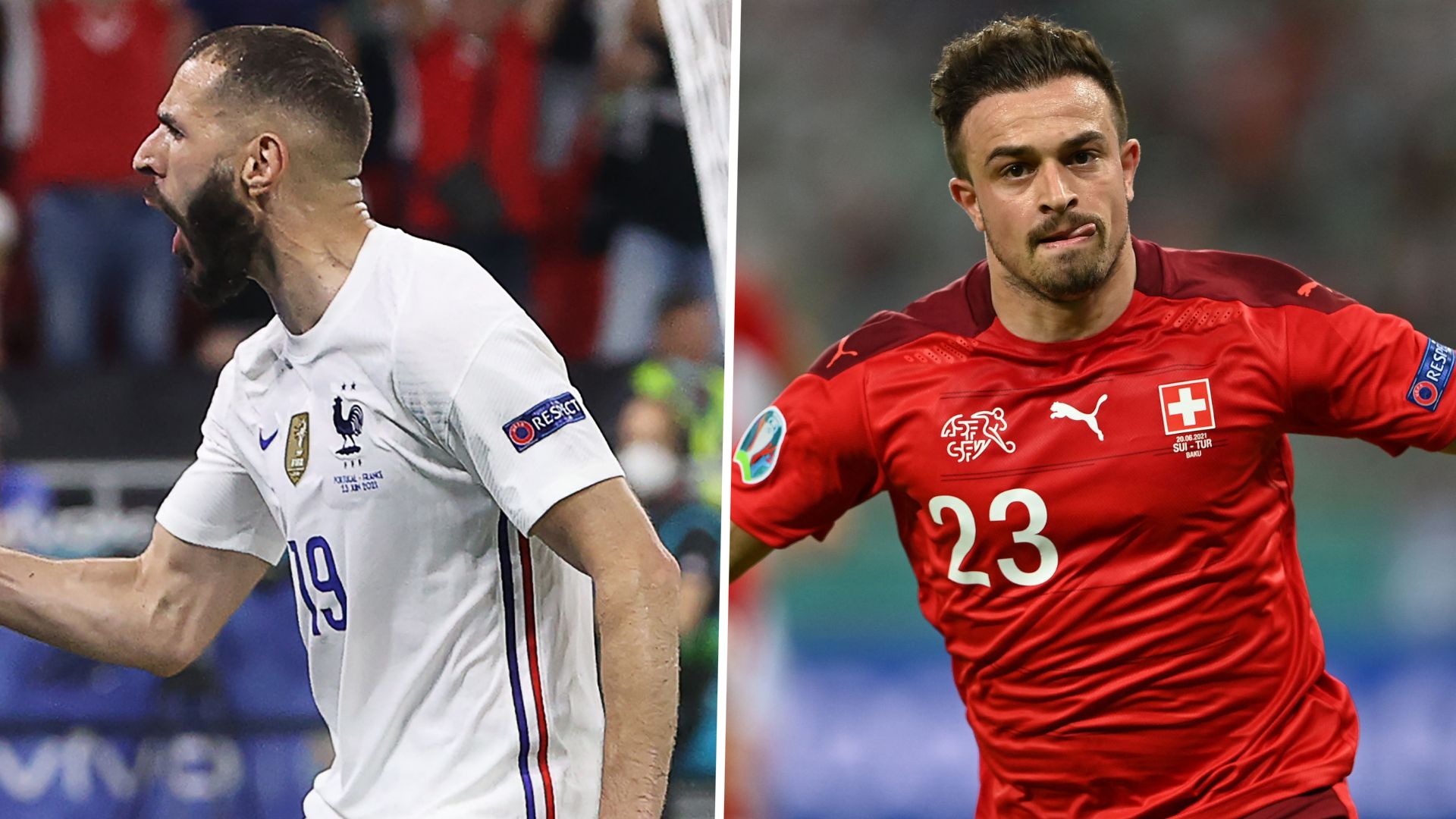France Suisse Benzema Shaqiri