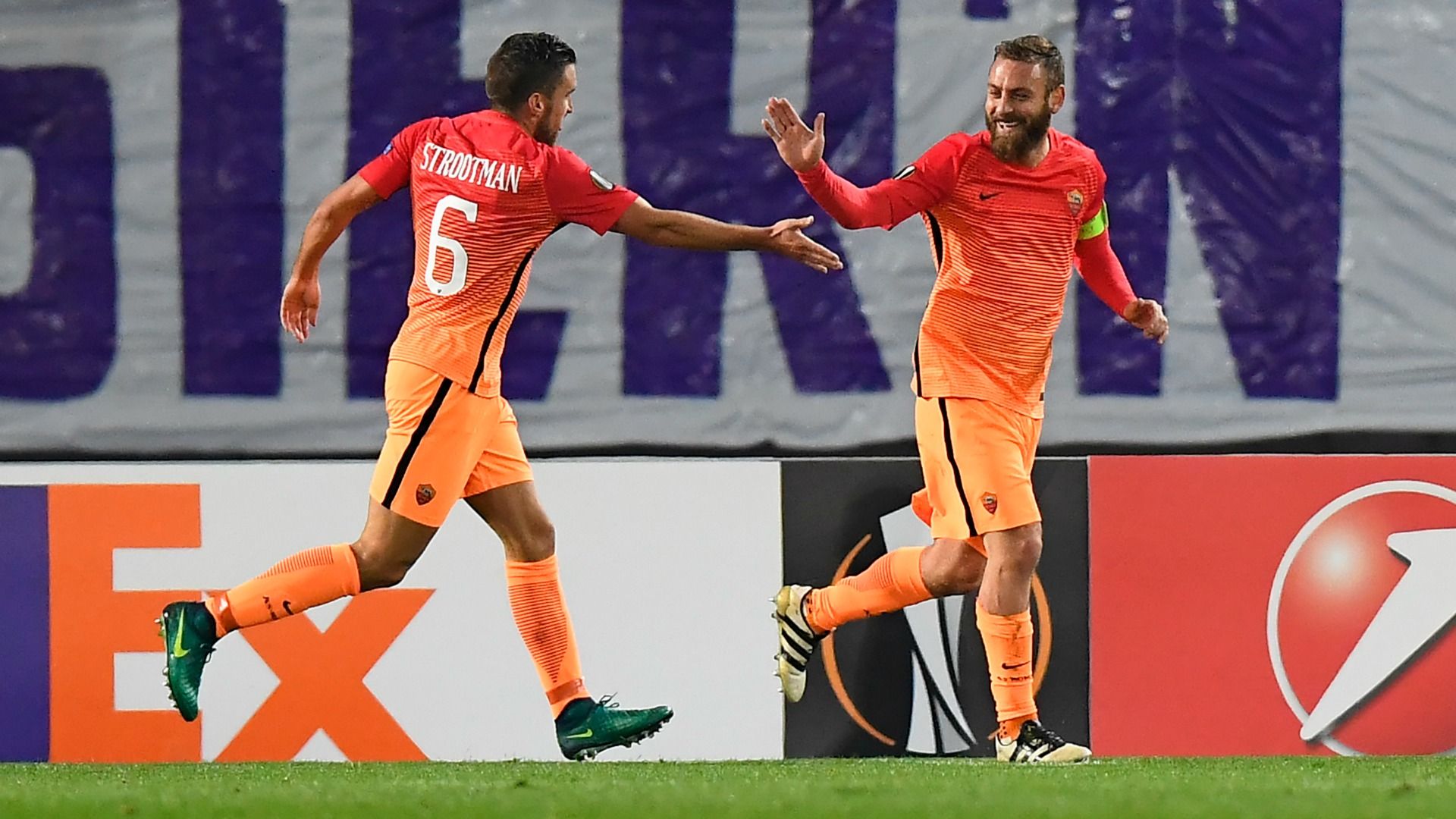 Daniele De Rossi Kevin Strootman Austria Vienna Roma