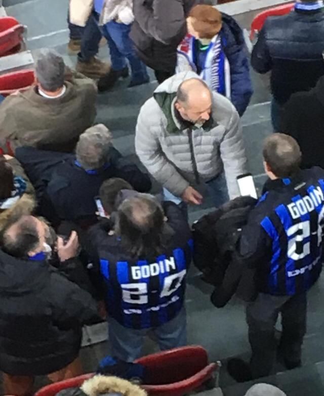 EMBED ONLY Diego Godin Inter fans