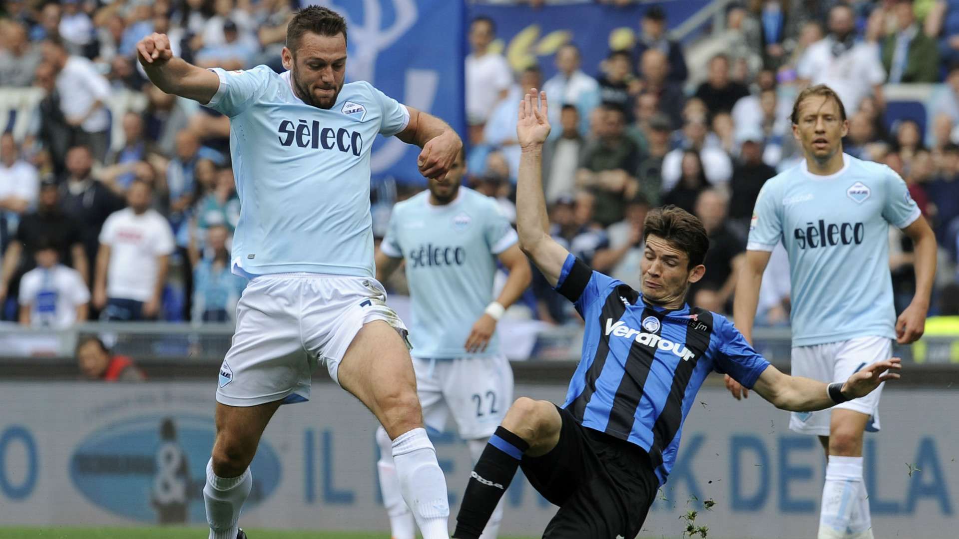 De Vrij De Roon Lazio Atalanta