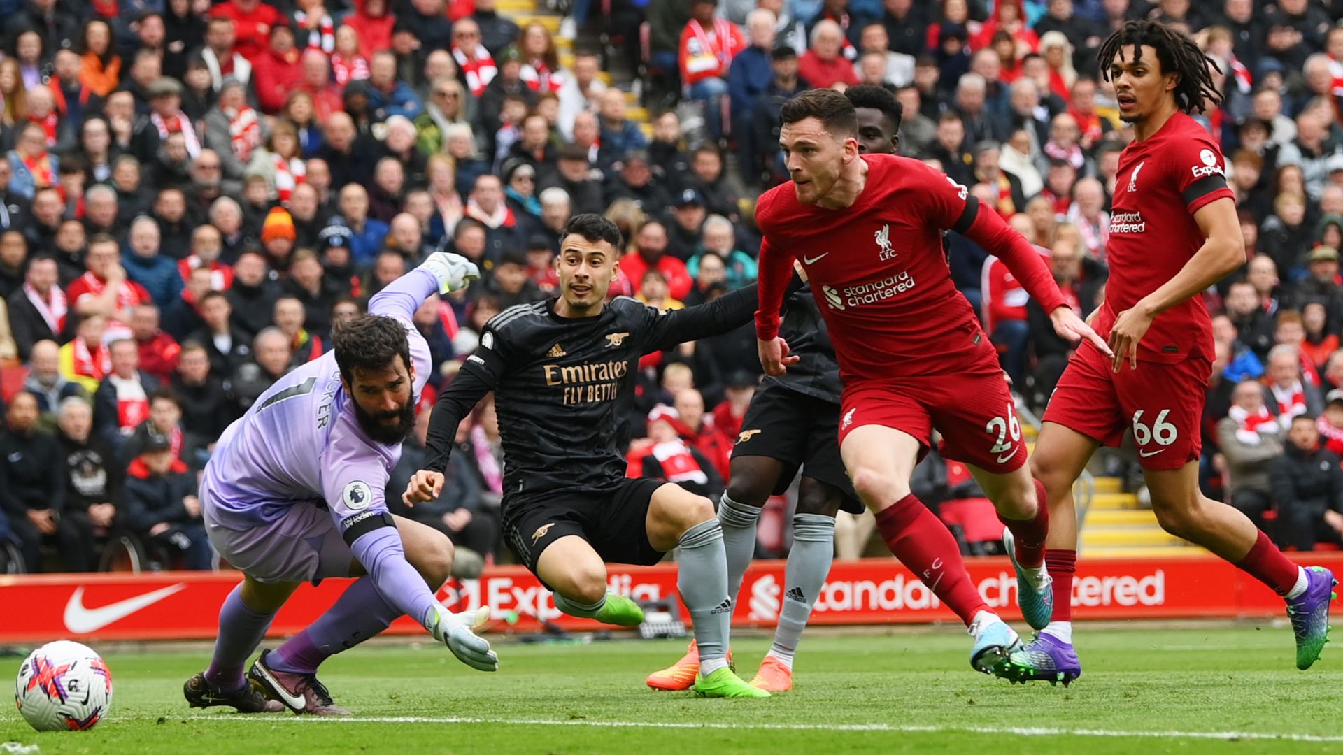 Gabriel Martinelli Arsenal Liverpool 2022-23