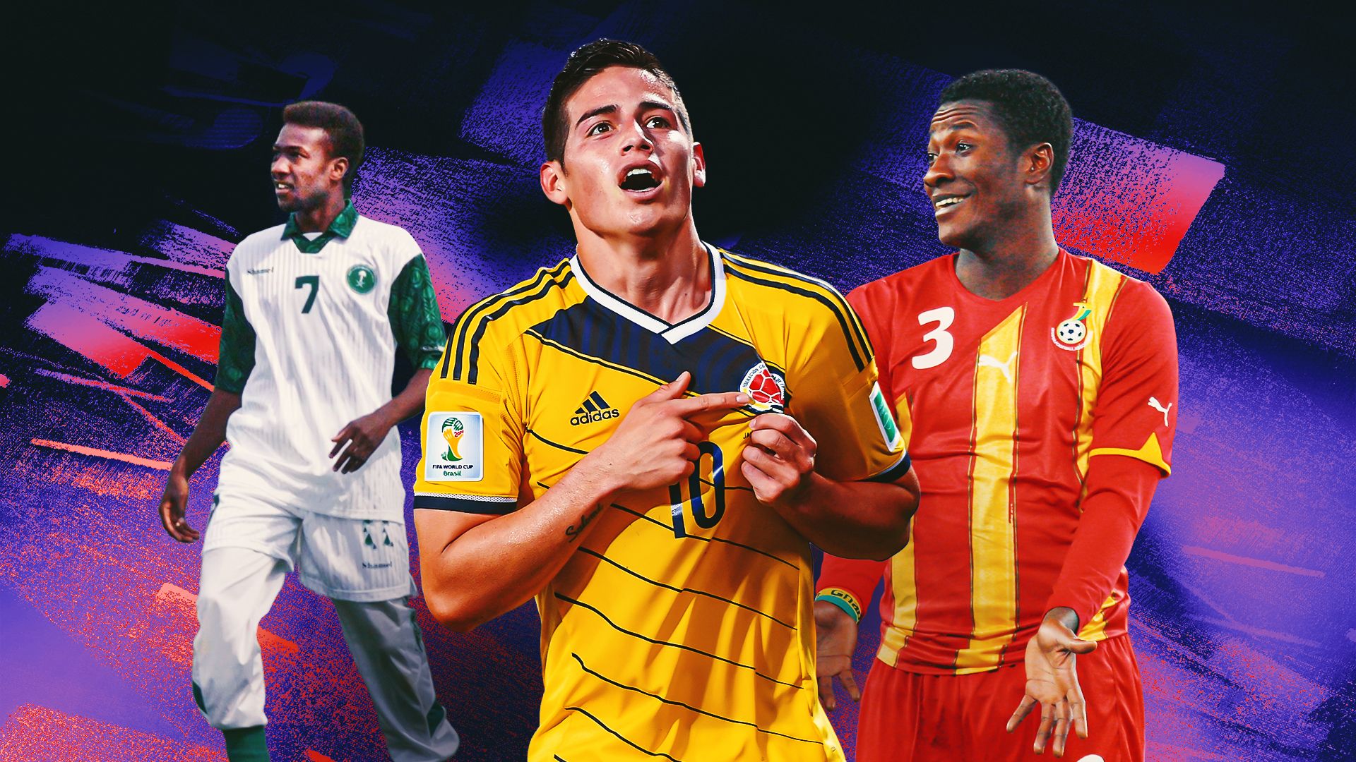 World Cup one hit wonders GFX