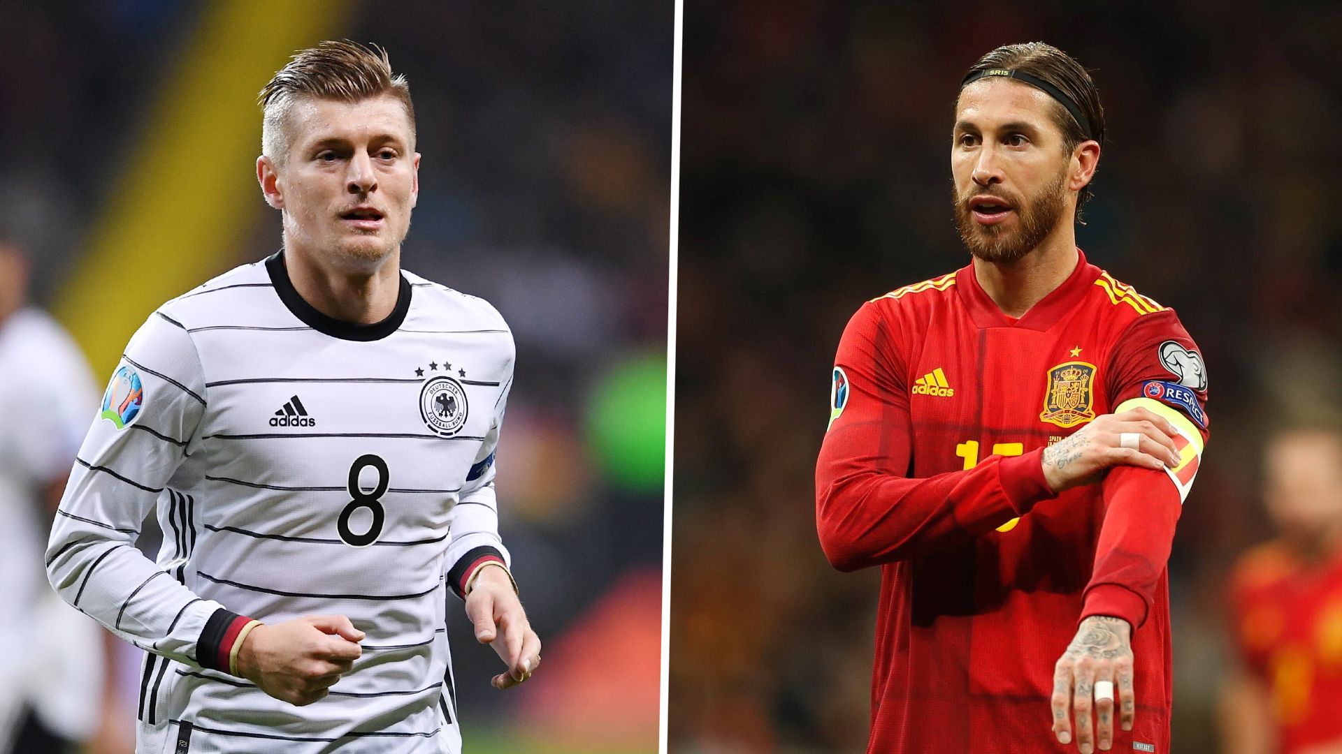 GER ONLY Toni Kroos Sergio Ramos DFB Spain 2019