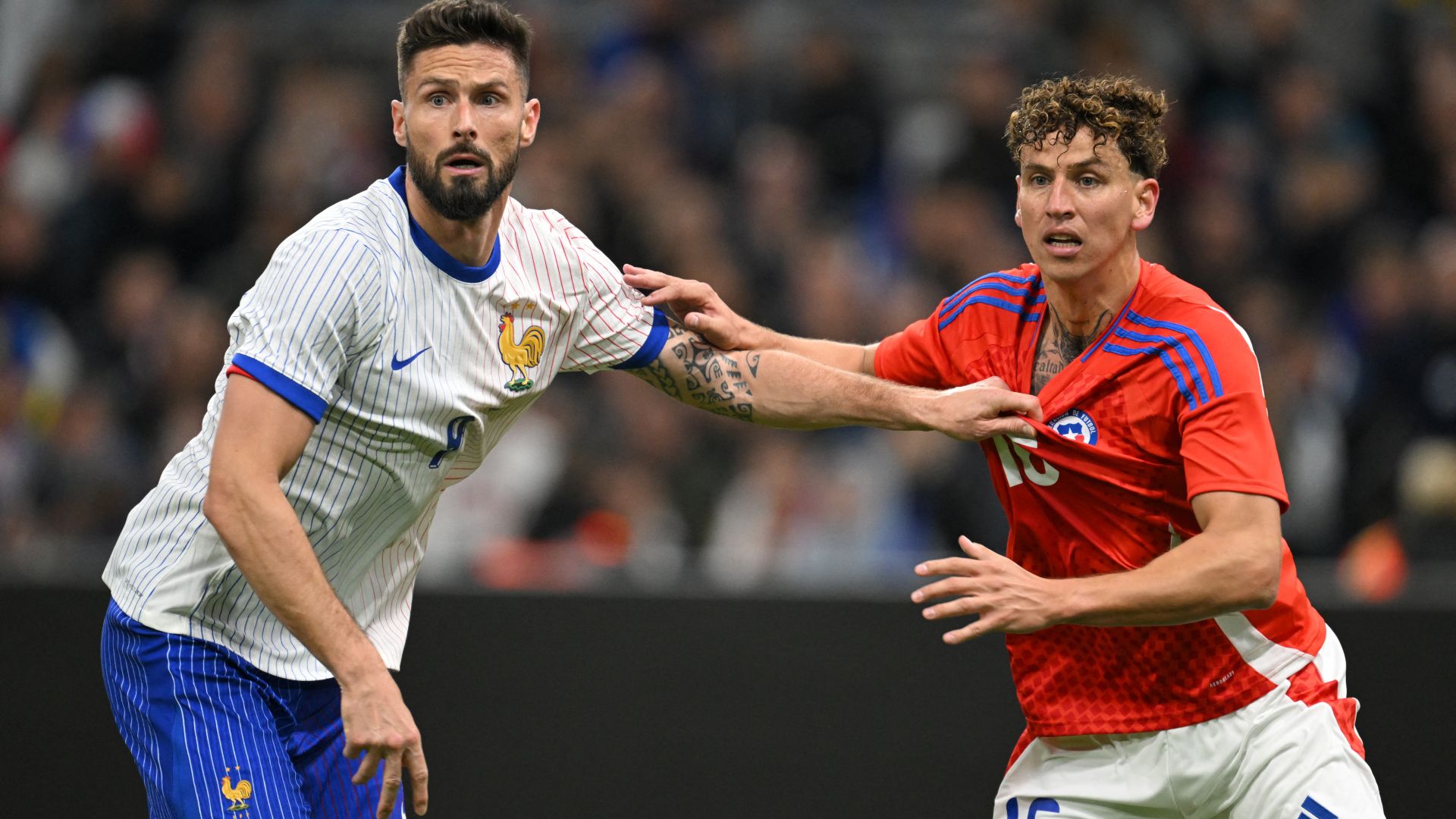 Olivier Giroud France Chile Friendly 26032024