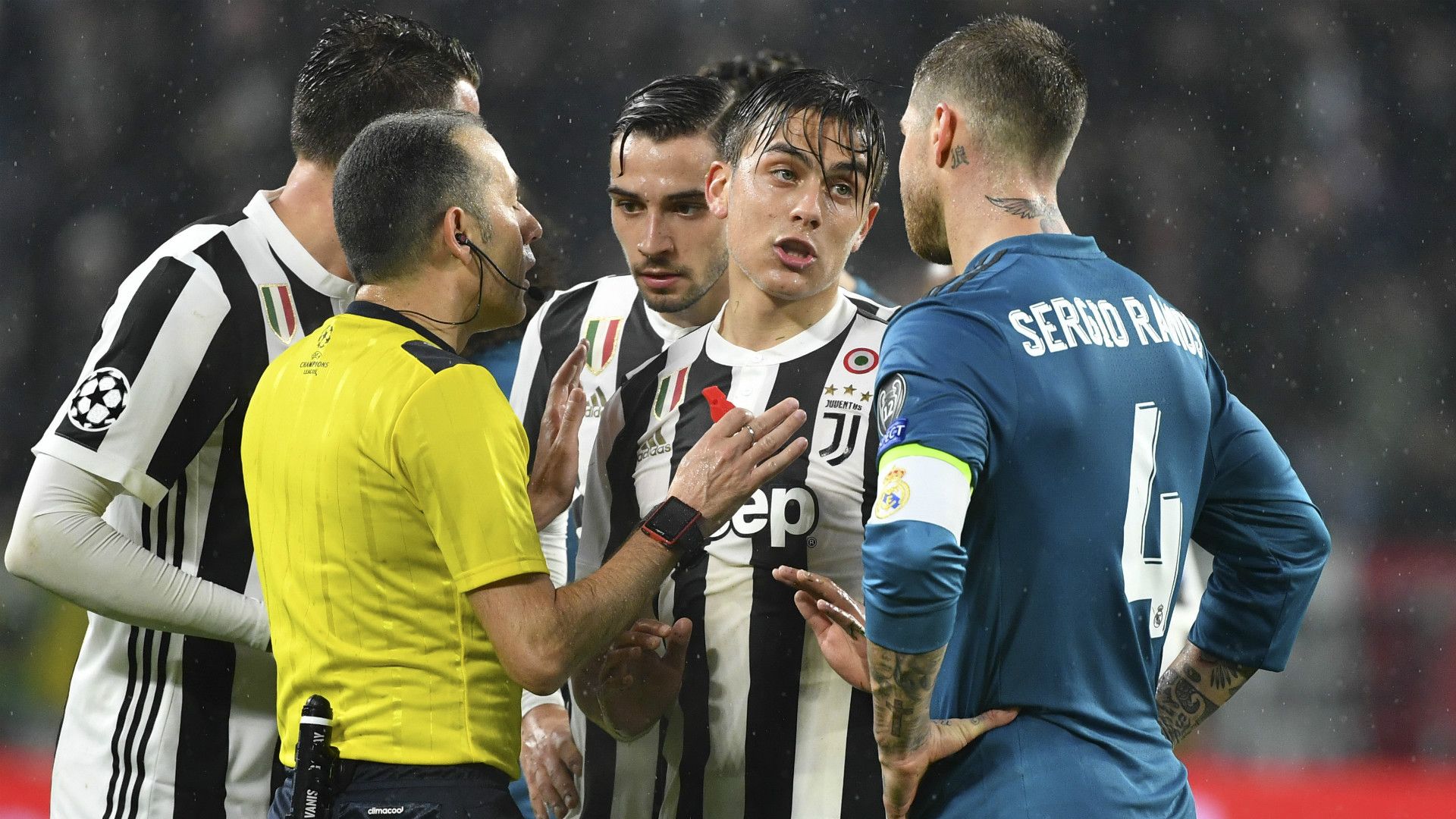 Ramos Dybala Juventus Real Madrid Champions League