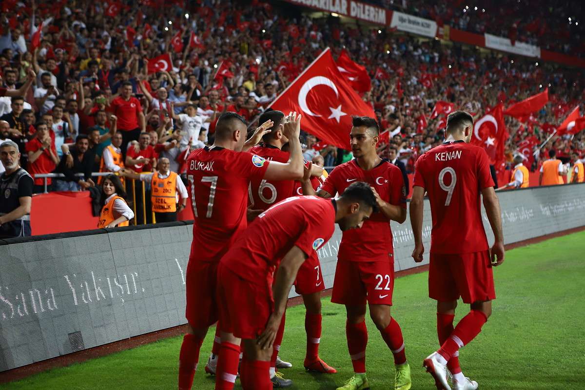Turkey France Goal Celebration Euro 2020 Qualifications 06/08/19