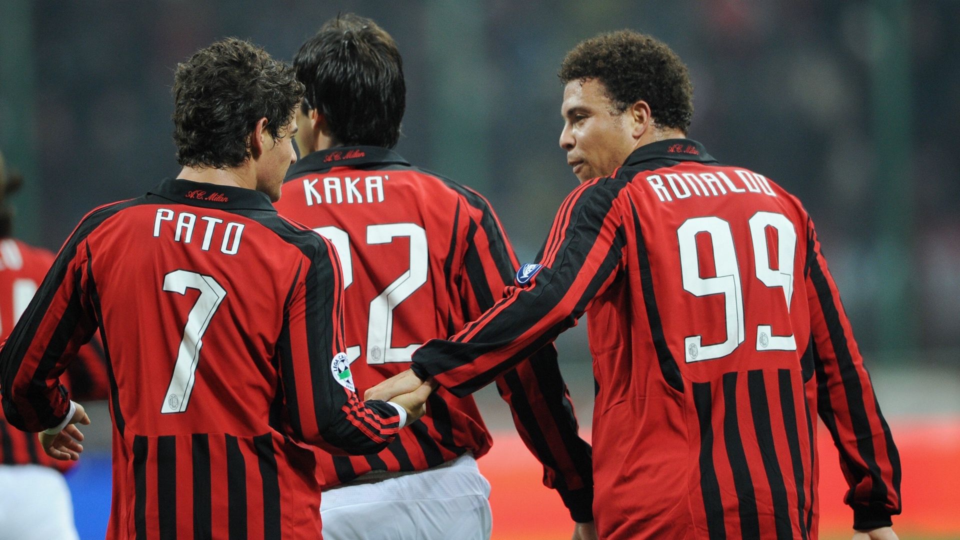 Alexandre Pato Kaka Ronaldo Milan