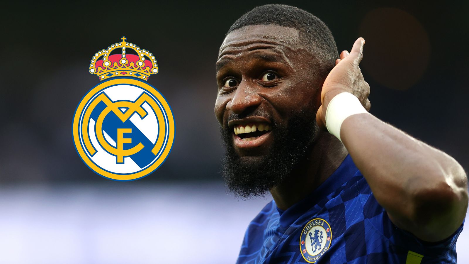 Antonio Rüdiger Real Madrid GFX