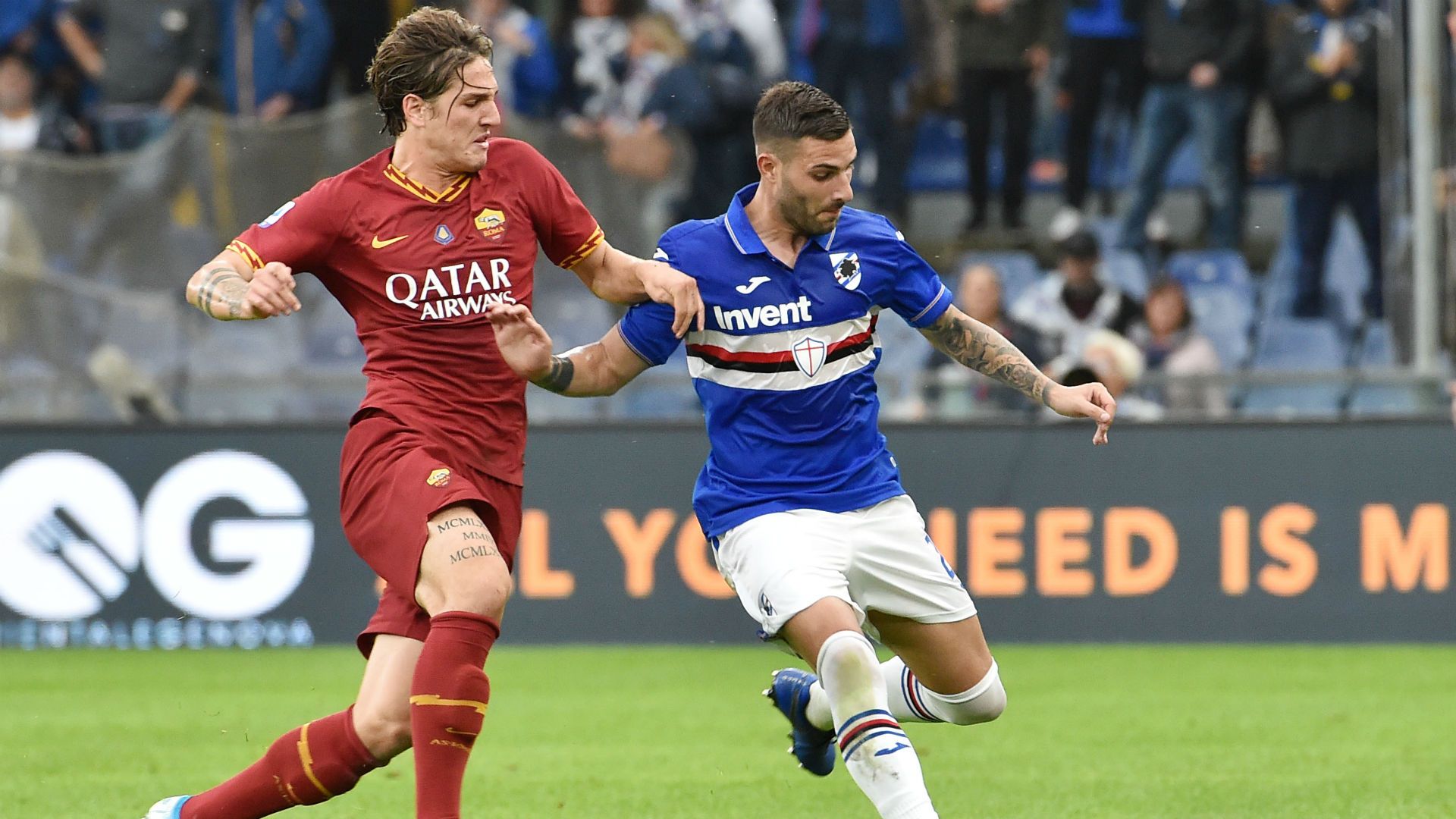 Nicola Murru Nicolò Zaniolo Sampdoria Roma