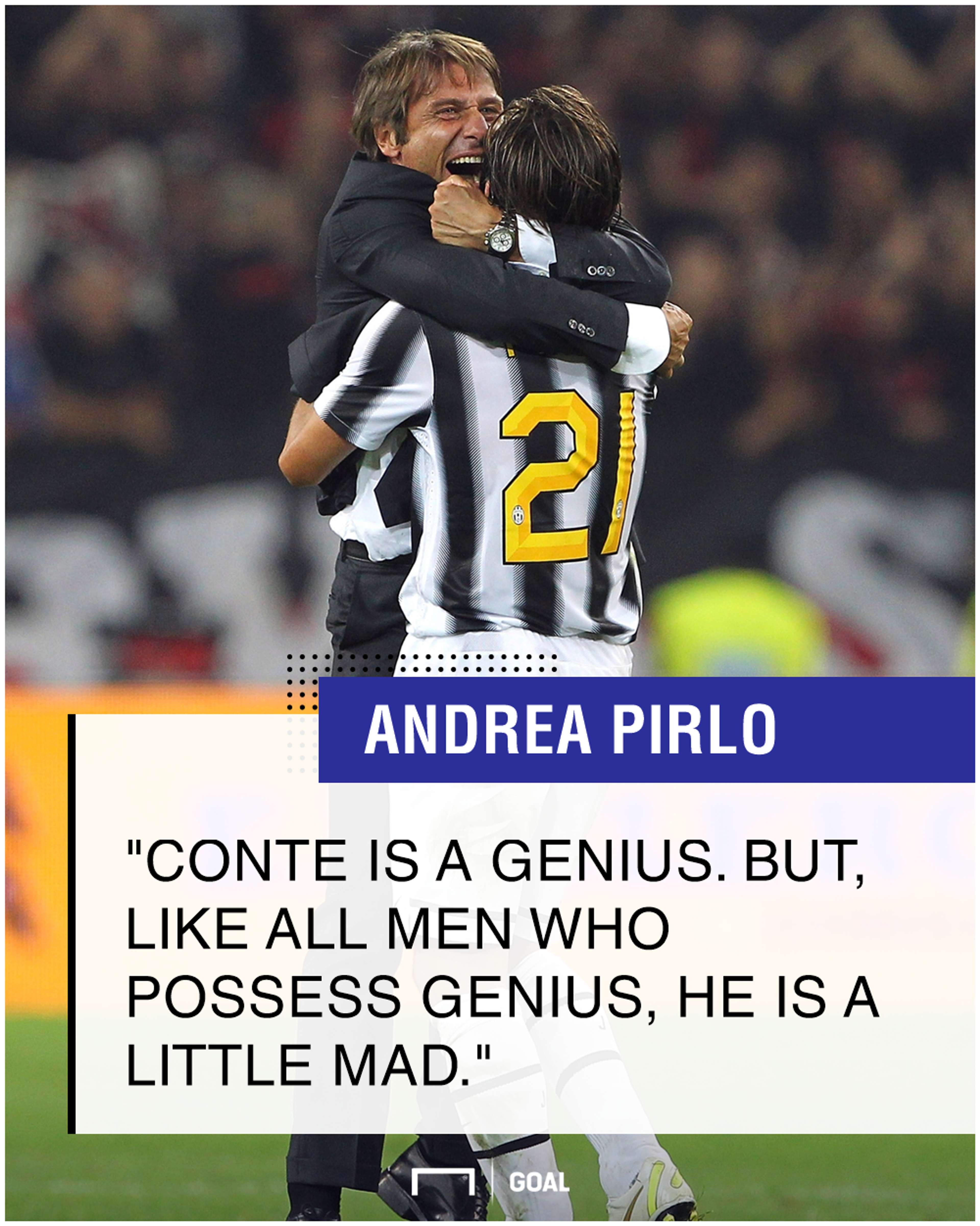 Andrea Pirlo Antonio Conte PS