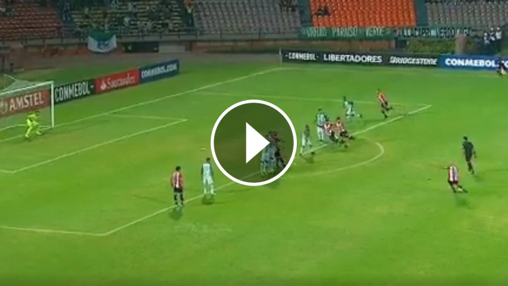 video tiro libre veron