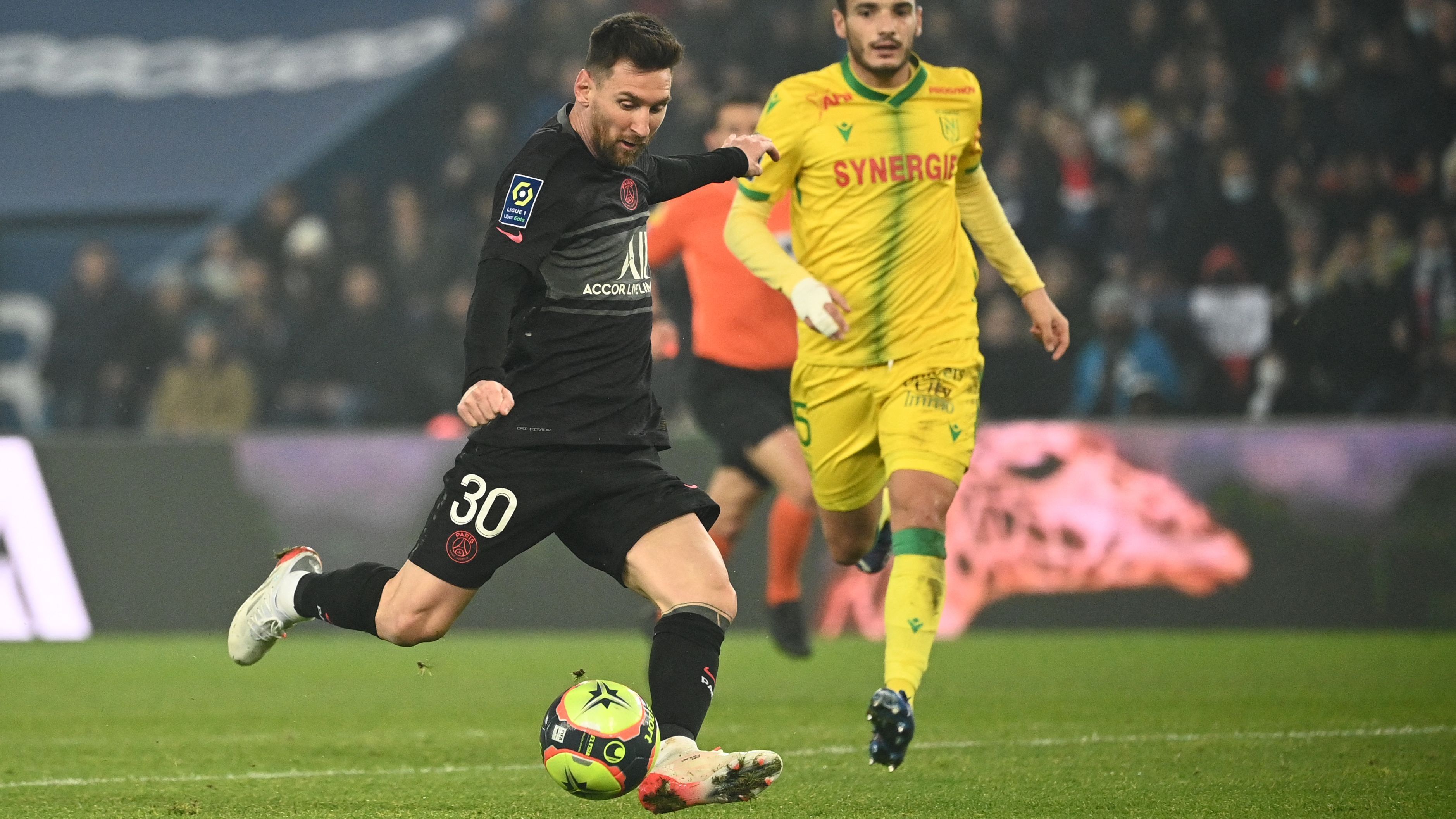 Lionel Messi PSG Nantes
