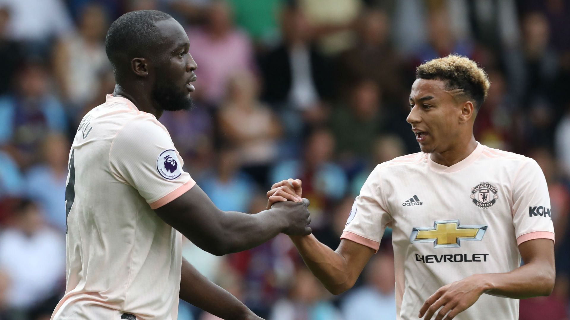 Romelu Lukaku Jesse Lingard Manchester United