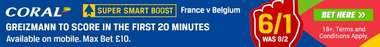Coral World Cup offer - Griezmann 6/1 footer