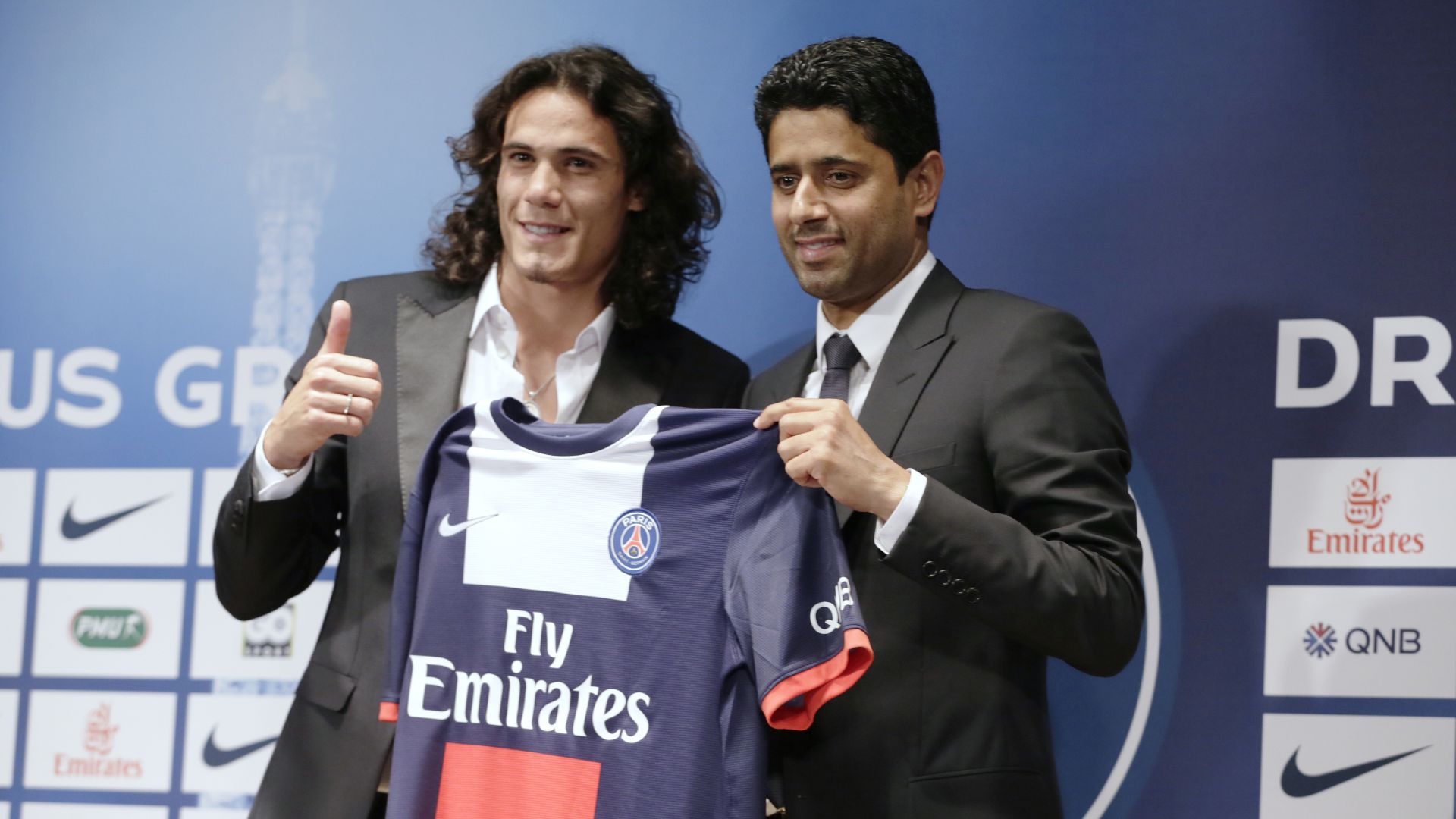 Edinson Cavani transfert PSG 64 M€
