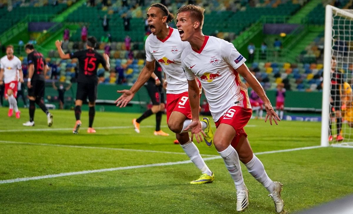 Dani Olmo Leipzig Atletico Madrid 08/13/20
