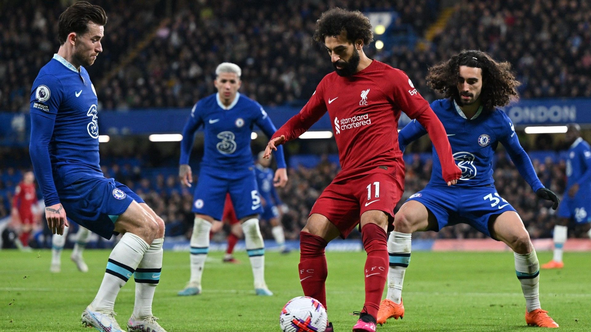 Chilwell Salah Cucurrella Chelsea Liverpool